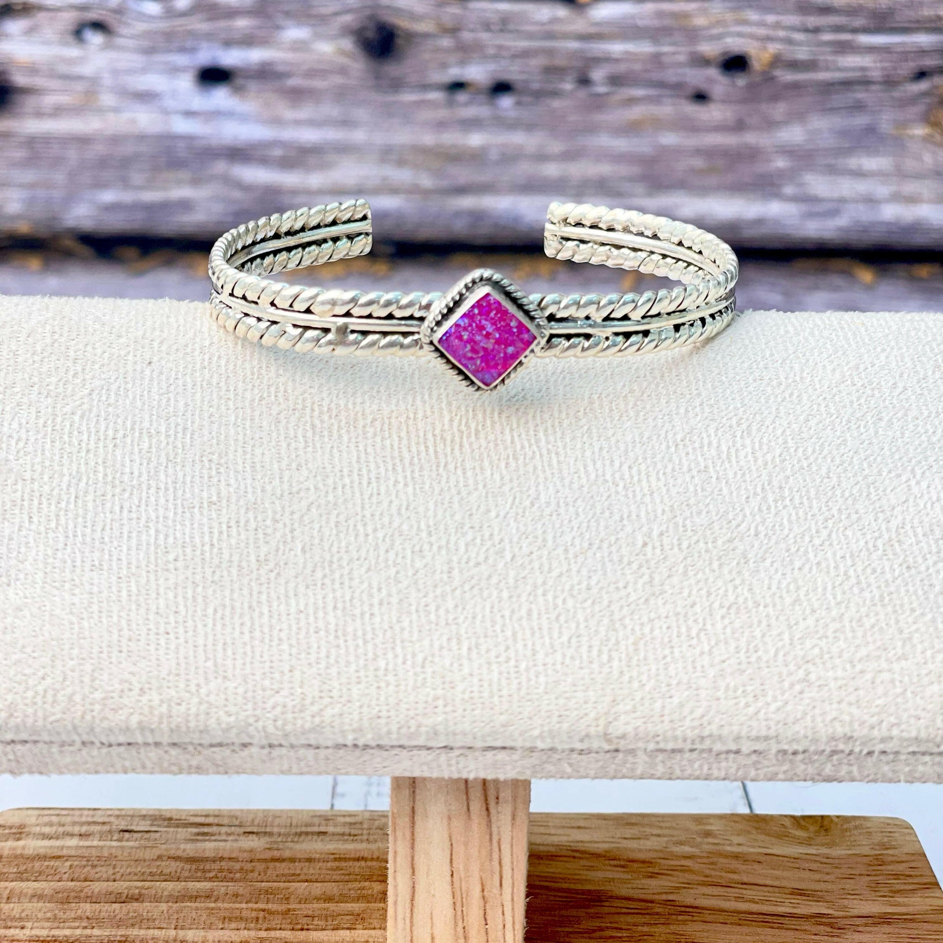 Festival Feels Single Stone Cuff-Bracelets-Krush Kandy, Women's Online Fashion Boutique Located in Phoenix, Arizona (Scottsdale Area)