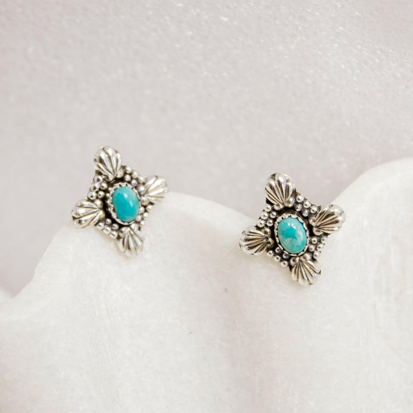 Coastal Charm Stone Stud Earrings-Stud Earrings-Krush Kandy, Women's Online Fashion Boutique Located in Phoenix, Arizona (Scottsdale Area)