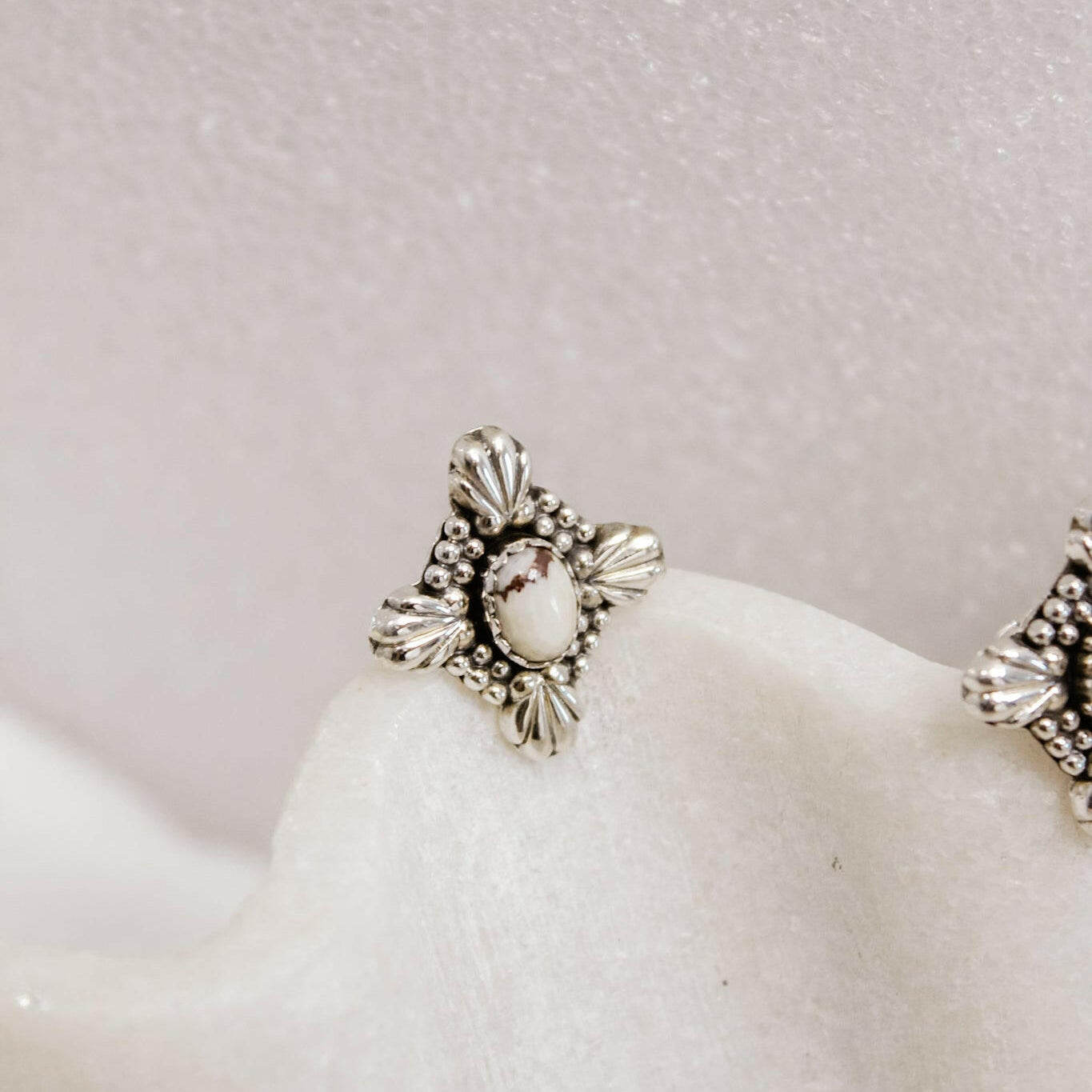 Coastal Charm Stone Stud Earrings-Stud Earrings-Krush Kandy, Women's Online Fashion Boutique Located in Phoenix, Arizona (Scottsdale Area)