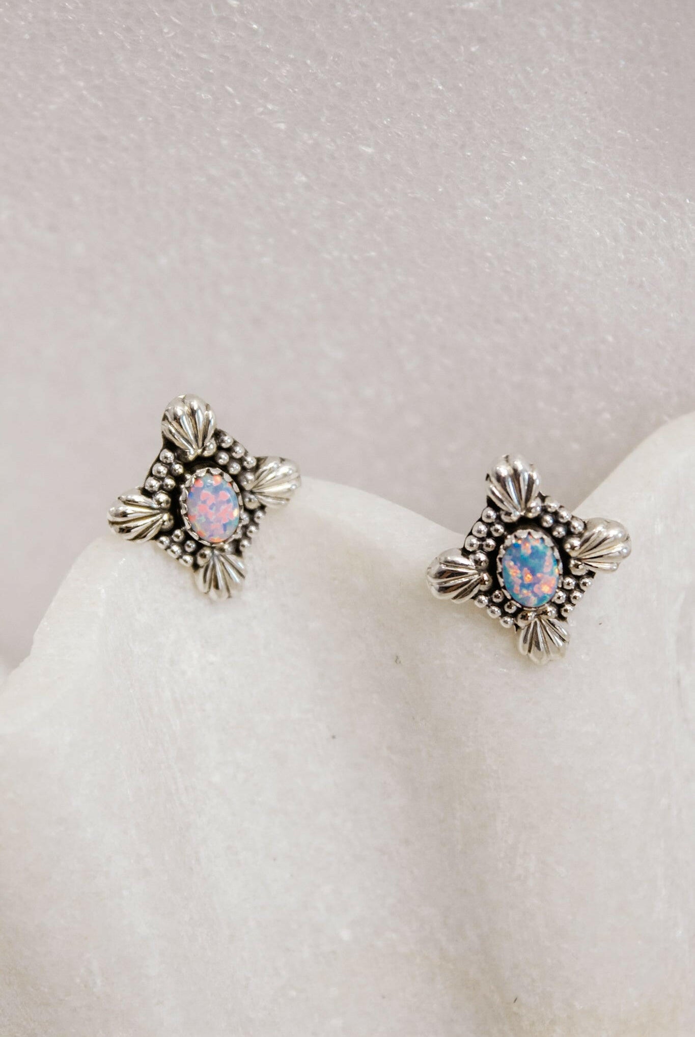 Coastal Charm Stone Stud Earrings-Stud Earrings-Krush Kandy, Women's Online Fashion Boutique Located in Phoenix, Arizona (Scottsdale Area)