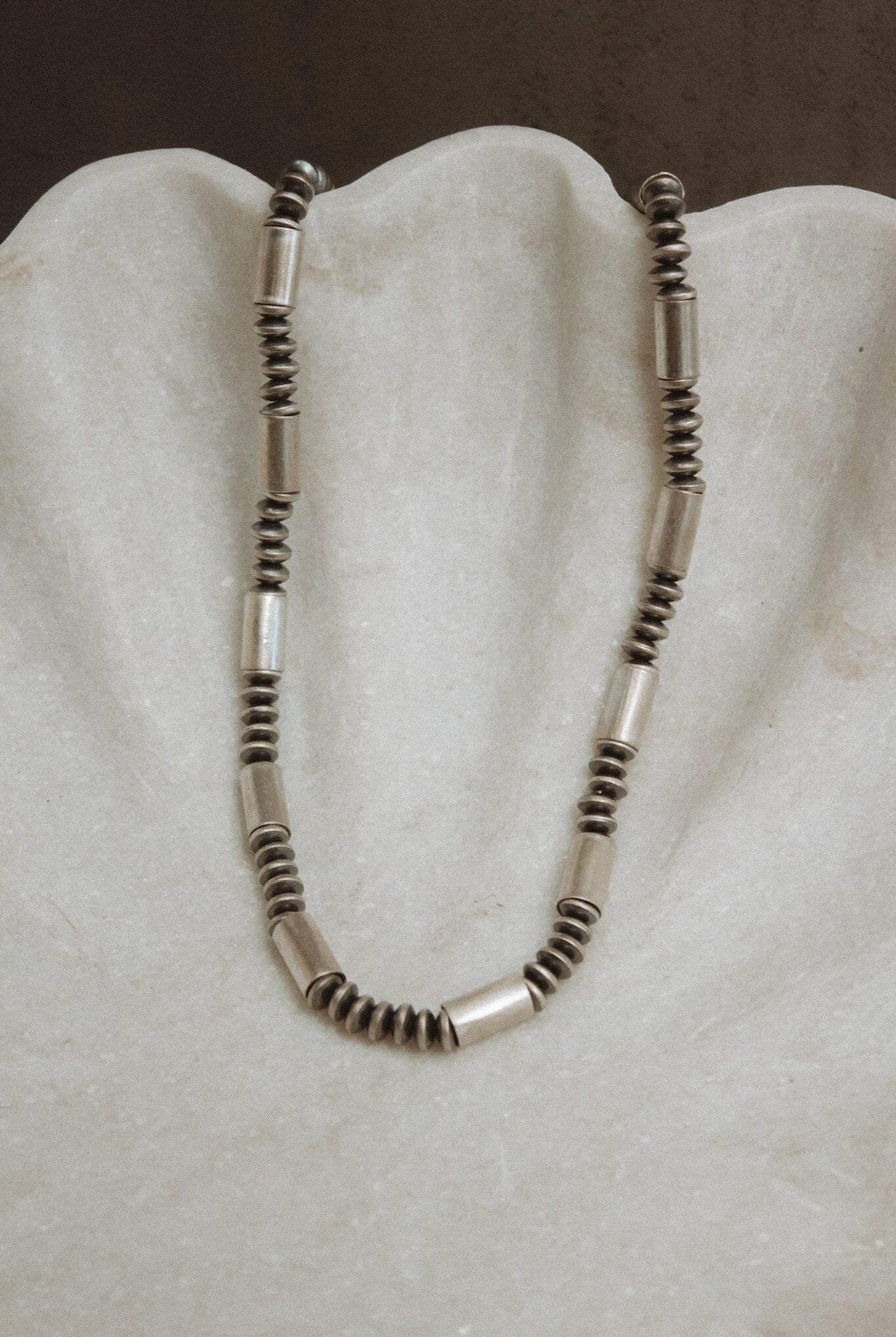 Desert Space Sterling Silver Saucers Necklace MADE TO ORDER-Chain Necklaces-Krush Kandy, Women's Online Fashion Boutique Located in Phoenix, Arizona (Scottsdale Area)