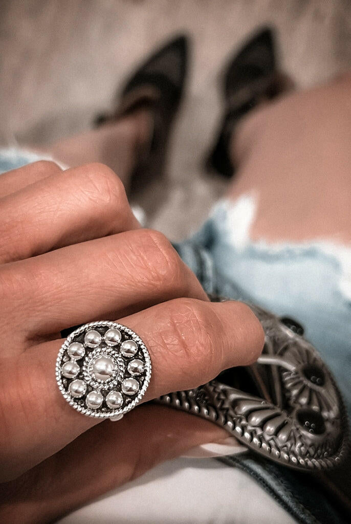 Margot's Muse Sterling Silver Ring-Statement Rings-Krush Kandy, Women's Online Fashion Boutique Located in Phoenix, Arizona (Scottsdale Area)