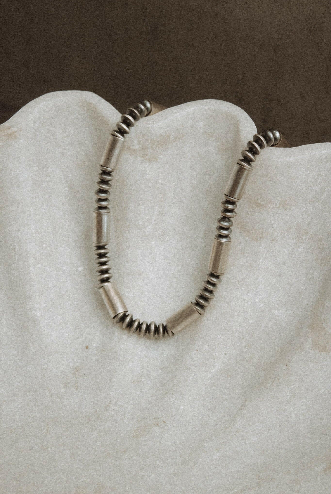 Desert Space Sterling Silver Saucers Necklace MADE TO ORDER-Chain Necklaces-Krush Kandy, Women's Online Fashion Boutique Located in Phoenix, Arizona (Scottsdale Area)