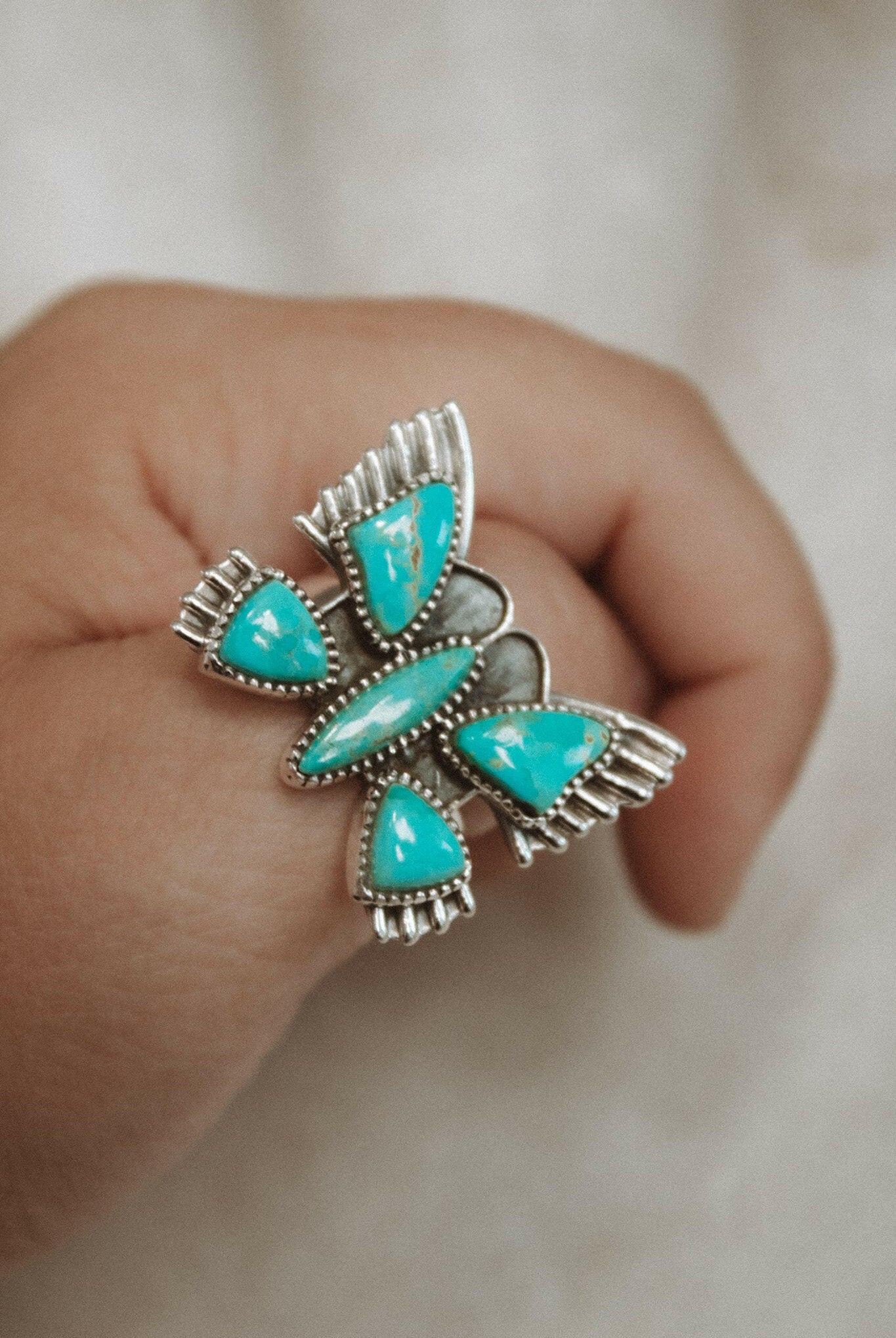 You Give Me Butterflies Stone Ring | Multiple Options!-Statement Rings-Krush Kandy, Women's Online Fashion Boutique Located in Phoenix, Arizona (Scottsdale Area)