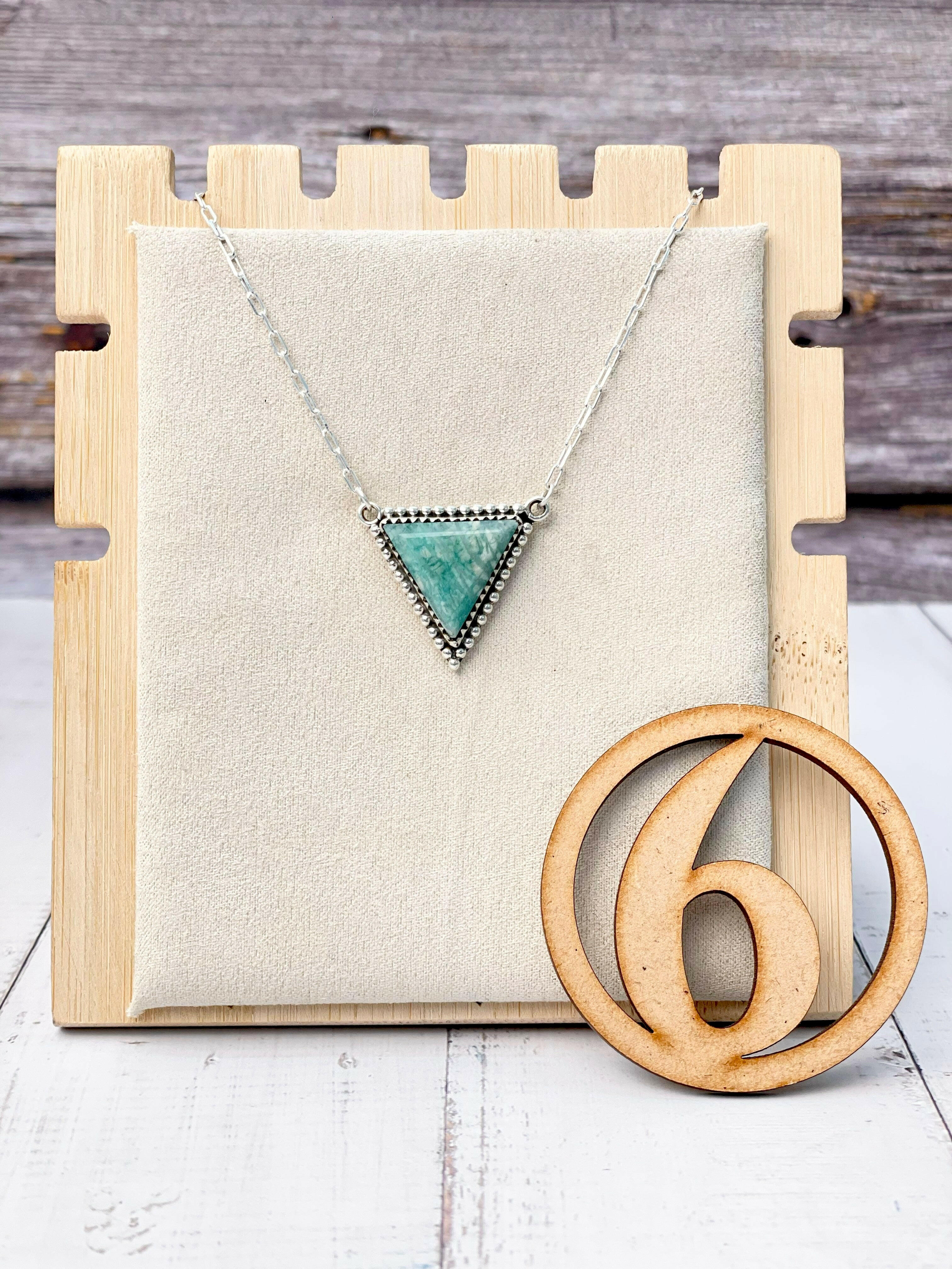 Triad Treasures Stone Necklace-Necklaces-Krush Kandy, Women's Online Fashion Boutique Located in Phoenix, Arizona (Scottsdale Area)