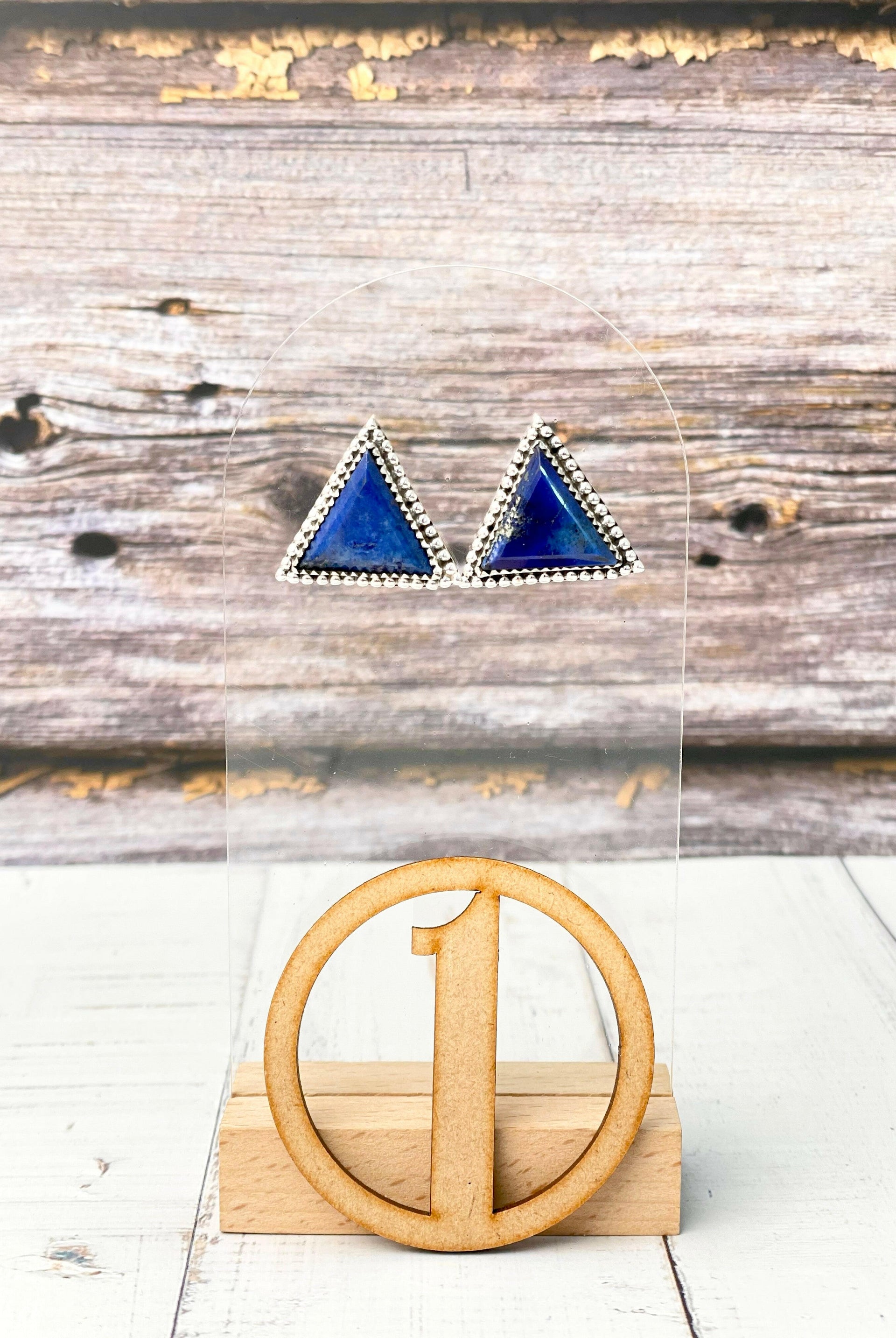 Triad Treasures Stone Earrings-Earrings-Krush Kandy, Women's Online Fashion Boutique Located in Phoenix, Arizona (Scottsdale Area)
