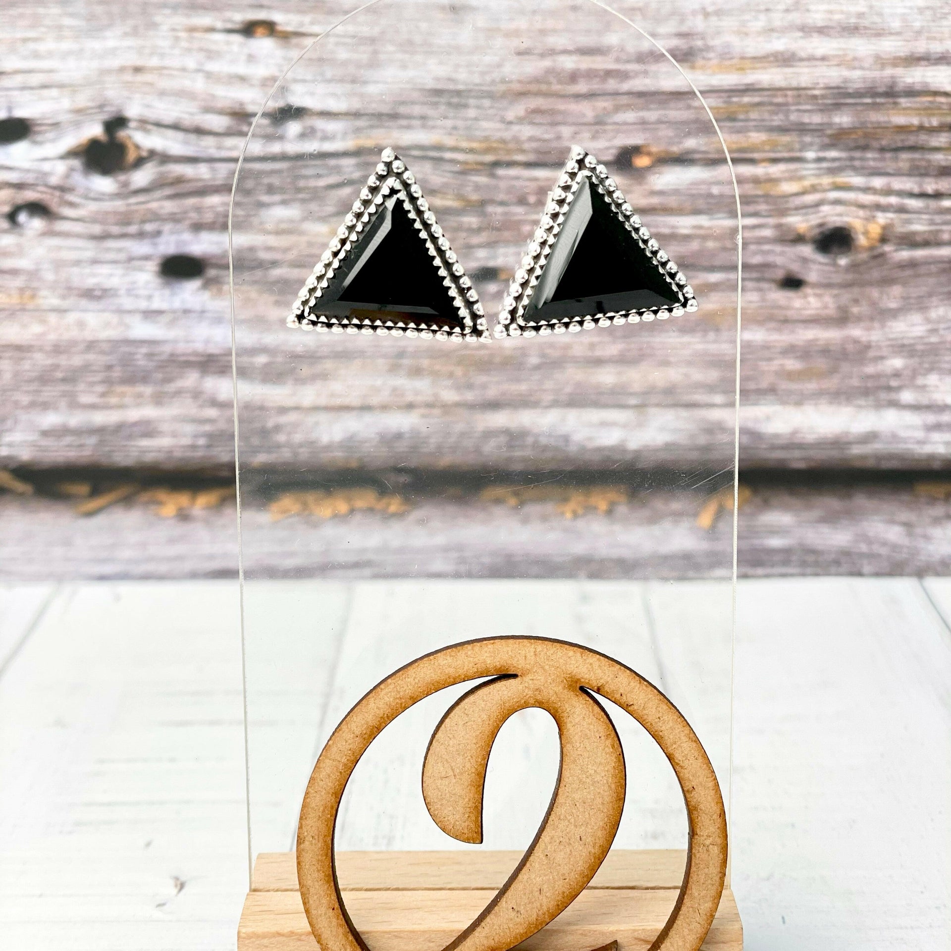 Triad Treasures Stone Earrings-Earrings-Krush Kandy, Women's Online Fashion Boutique Located in Phoenix, Arizona (Scottsdale Area)
