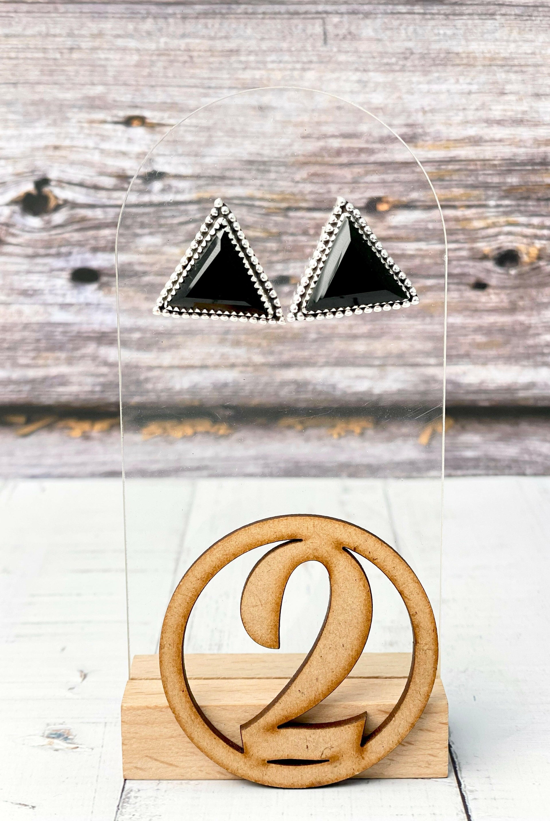Triad Treasures Stone Earrings-Earrings-Krush Kandy, Women's Online Fashion Boutique Located in Phoenix, Arizona (Scottsdale Area)
