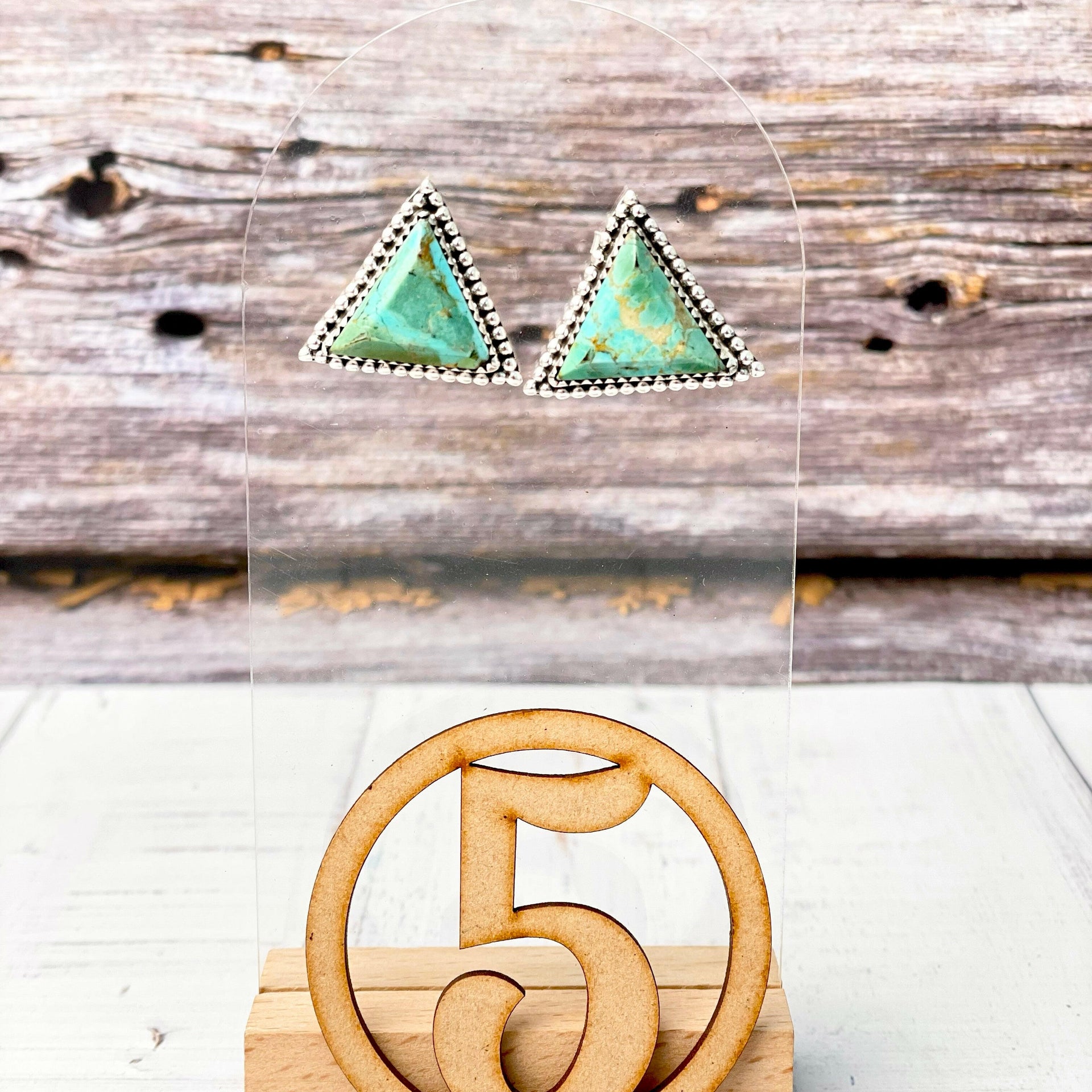 Triad Treasures Stone Earrings-Earrings-Krush Kandy, Women's Online Fashion Boutique Located in Phoenix, Arizona (Scottsdale Area)