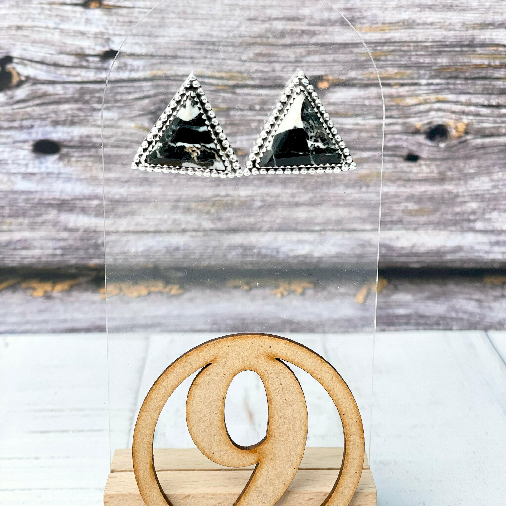 Triad Treasures Stone Earrings-Earrings-Krush Kandy, Women's Online Fashion Boutique Located in Phoenix, Arizona (Scottsdale Area)