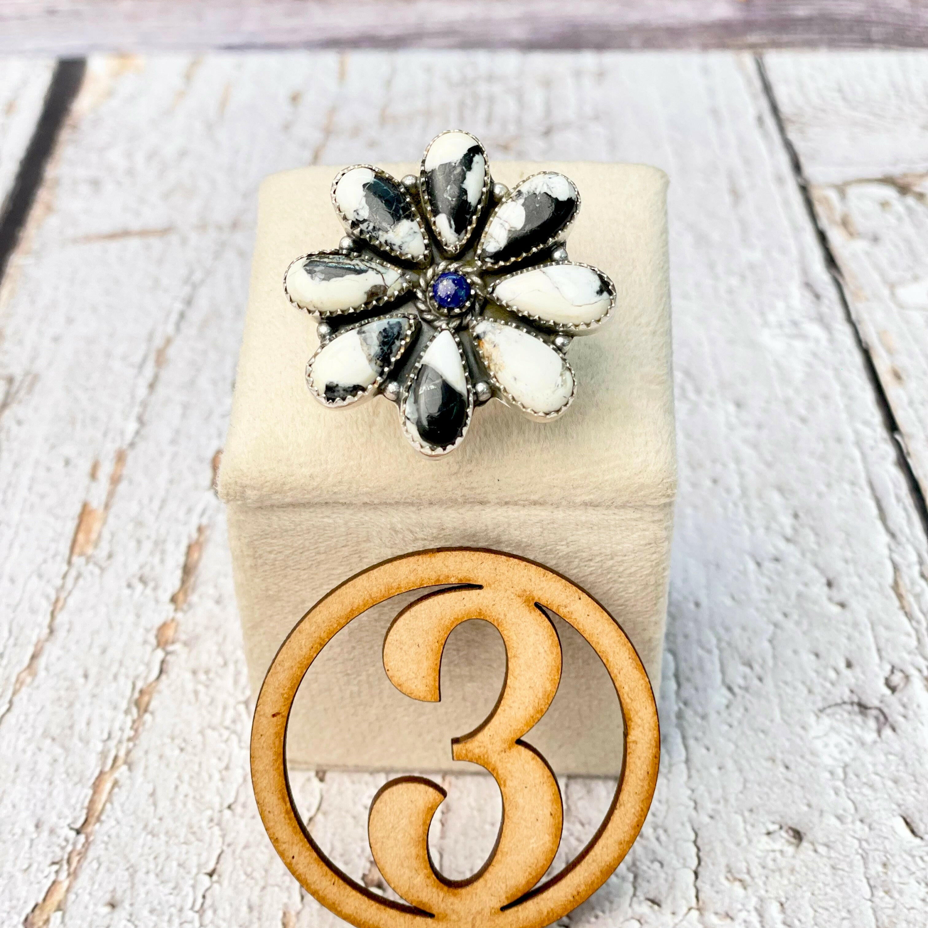 Flower Power Cluster Stone Rings-Rings-Krush Kandy, Women's Online Fashion Boutique Located in Phoenix, Arizona (Scottsdale Area)