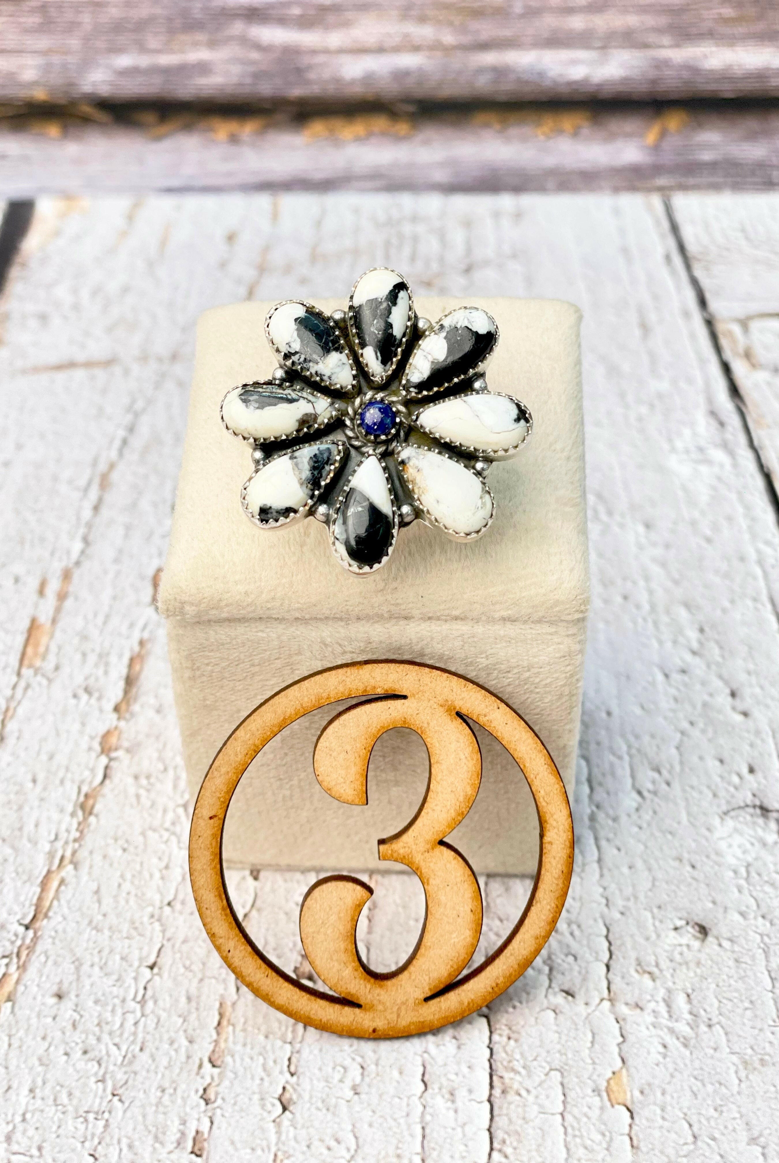 Flower Power Cluster Stone Rings-Rings-Krush Kandy, Women's Online Fashion Boutique Located in Phoenix, Arizona (Scottsdale Area)