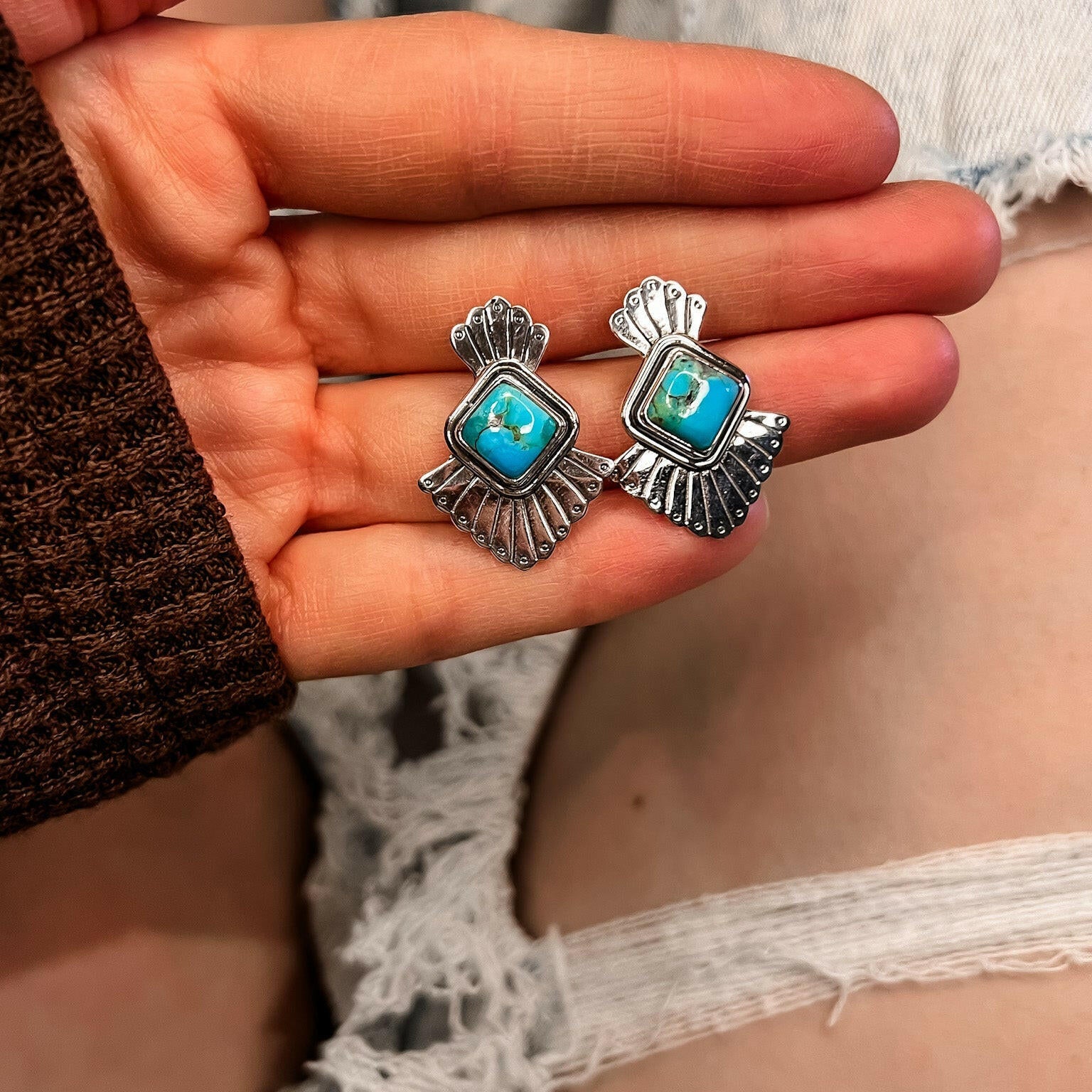 The Adelaide Single Stone Earrings | PREORDER OPEN-Stud Earrings-Krush Kandy, Women's Online Fashion Boutique Located in Phoenix, Arizona (Scottsdale Area)