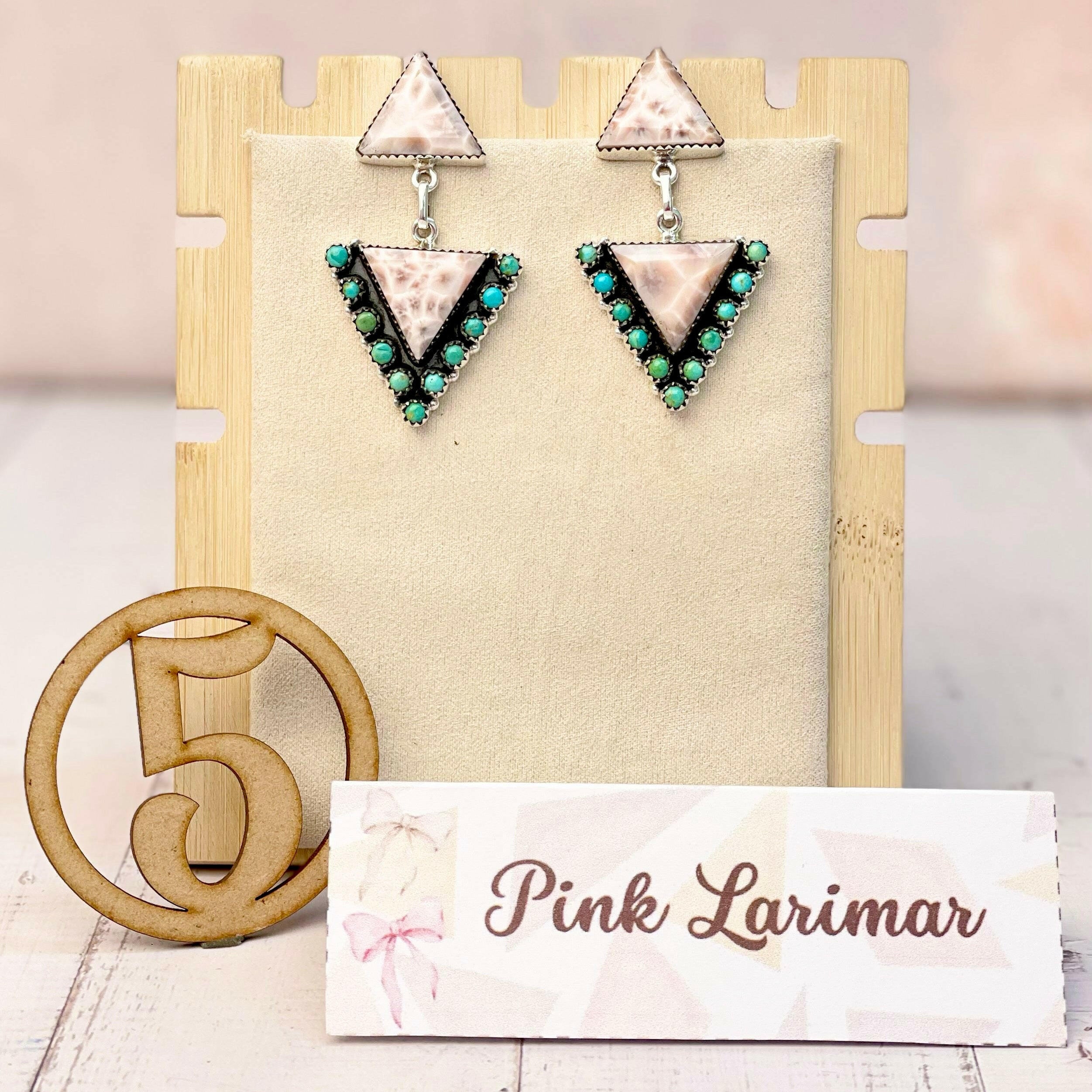 Solstice Edge Stone Drop Earrings MADE TO ORDER-Earrings-Krush Kandy, Women's Online Fashion Boutique Located in Phoenix, Arizona (Scottsdale Area)