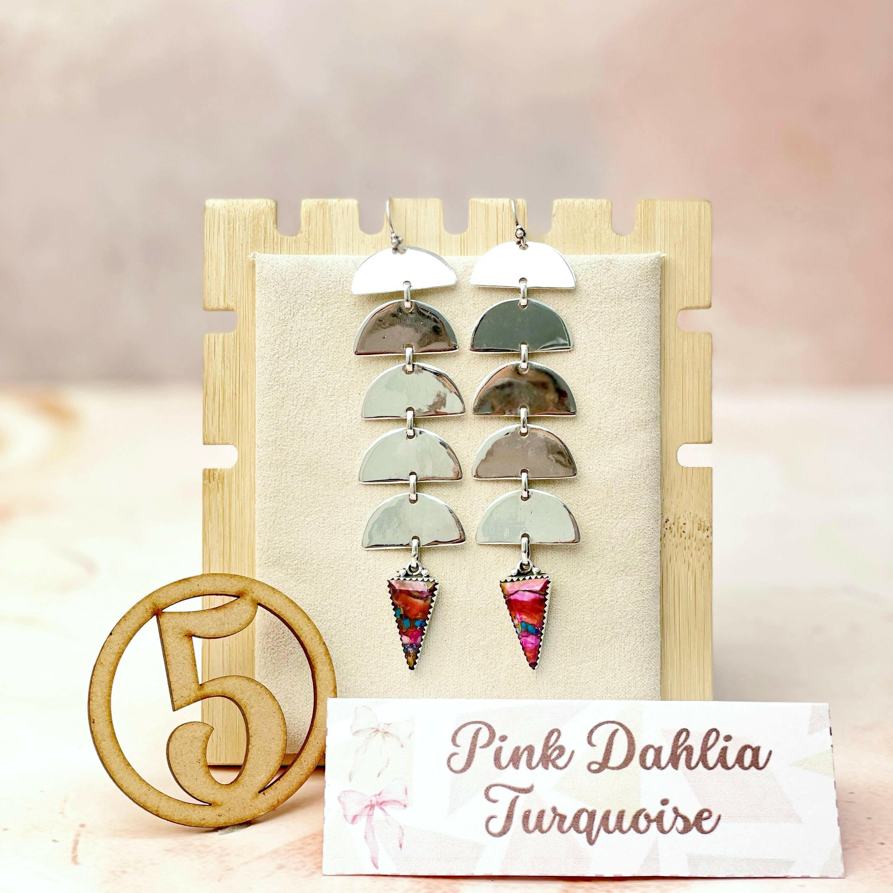 Paradise Valley Sterling Silver Stone Earrings-Earrings-Krush Kandy, Women's Online Fashion Boutique Located in Phoenix, Arizona (Scottsdale Area)