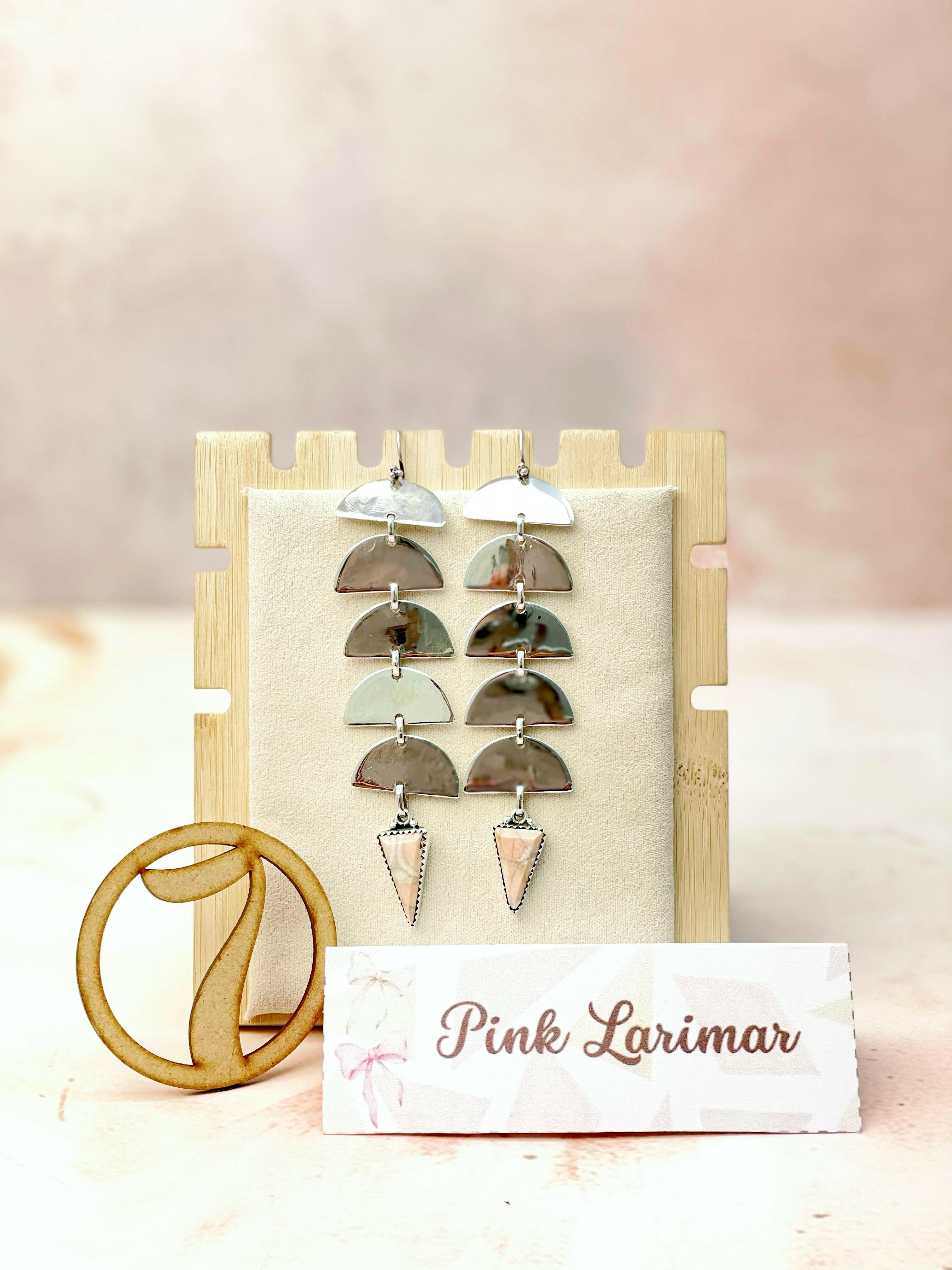 Paradise Valley Sterling Silver Stone Earrings-Earrings-Krush Kandy, Women's Online Fashion Boutique Located in Phoenix, Arizona (Scottsdale Area)