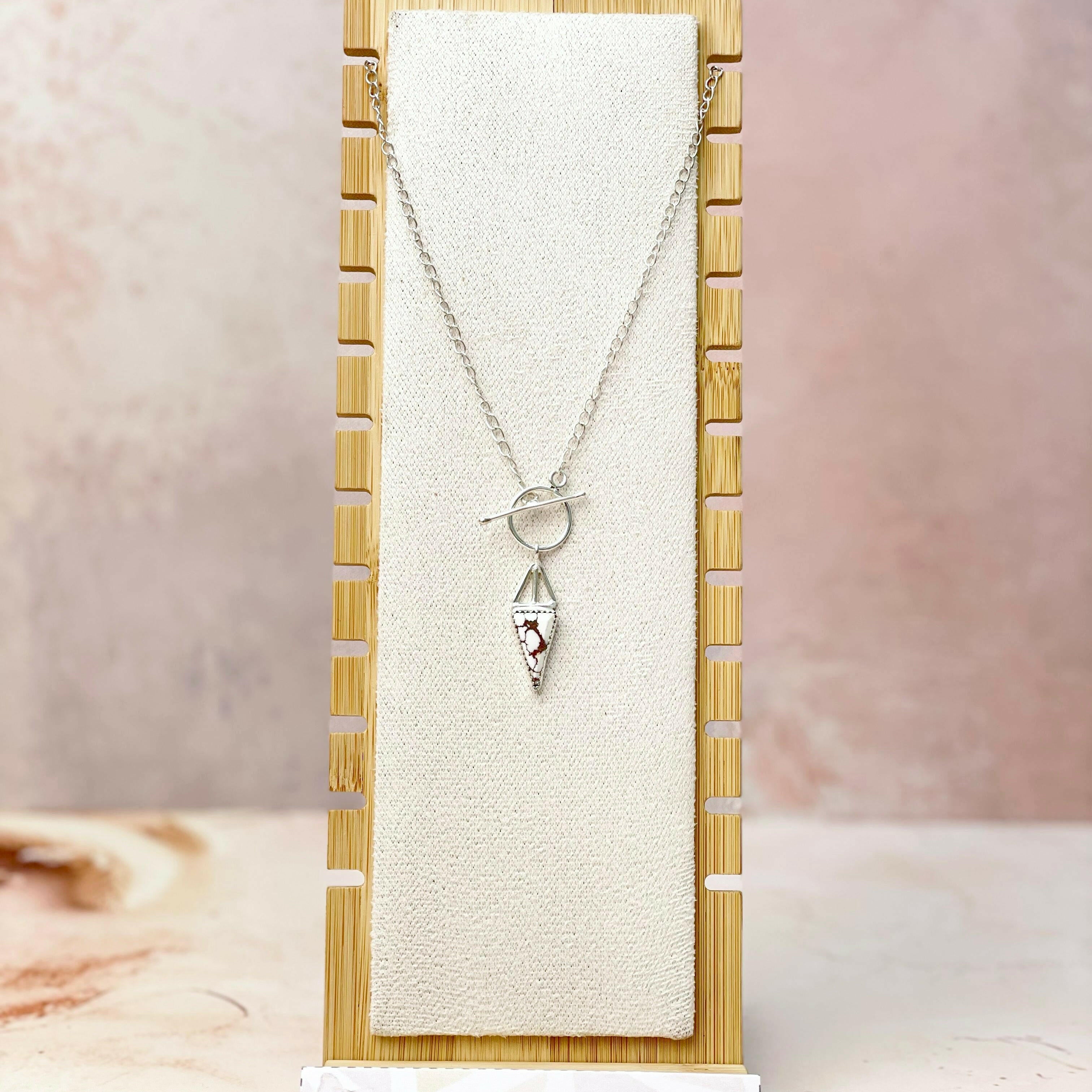 Triad Treasures Toggle Necklace-Necklaces-Krush Kandy, Women's Online Fashion Boutique Located in Phoenix, Arizona (Scottsdale Area)