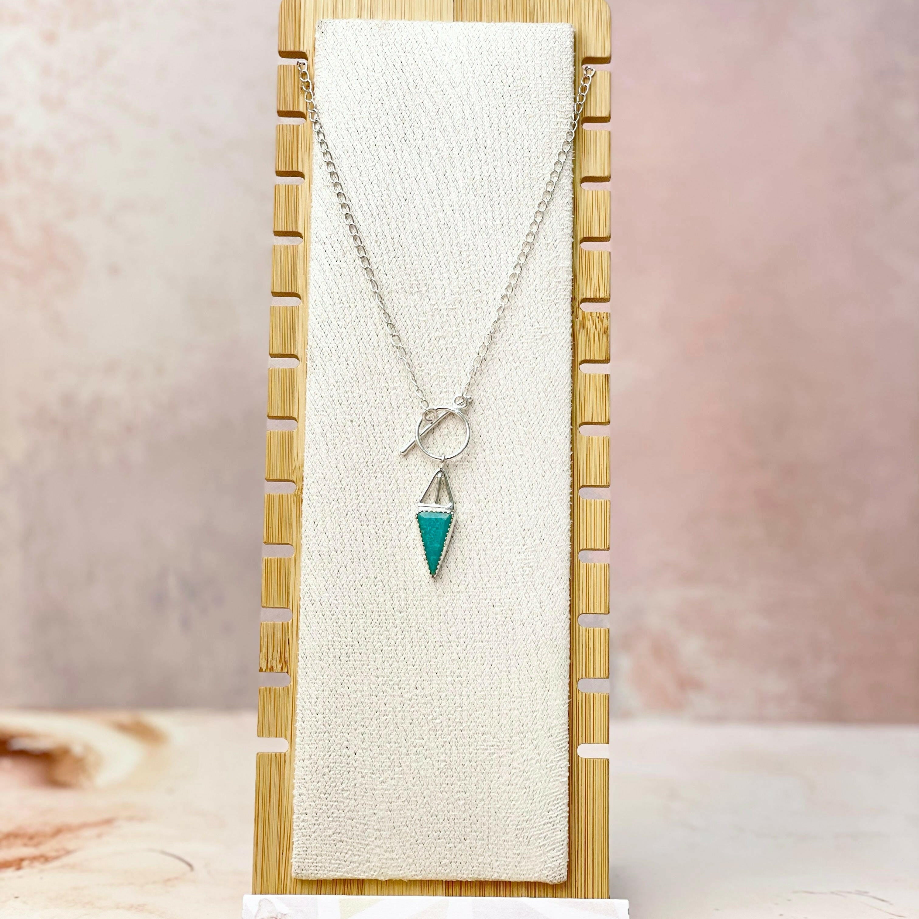 Triad Treasures Toggle Necklace-Necklaces-Krush Kandy, Women's Online Fashion Boutique Located in Phoenix, Arizona (Scottsdale Area)