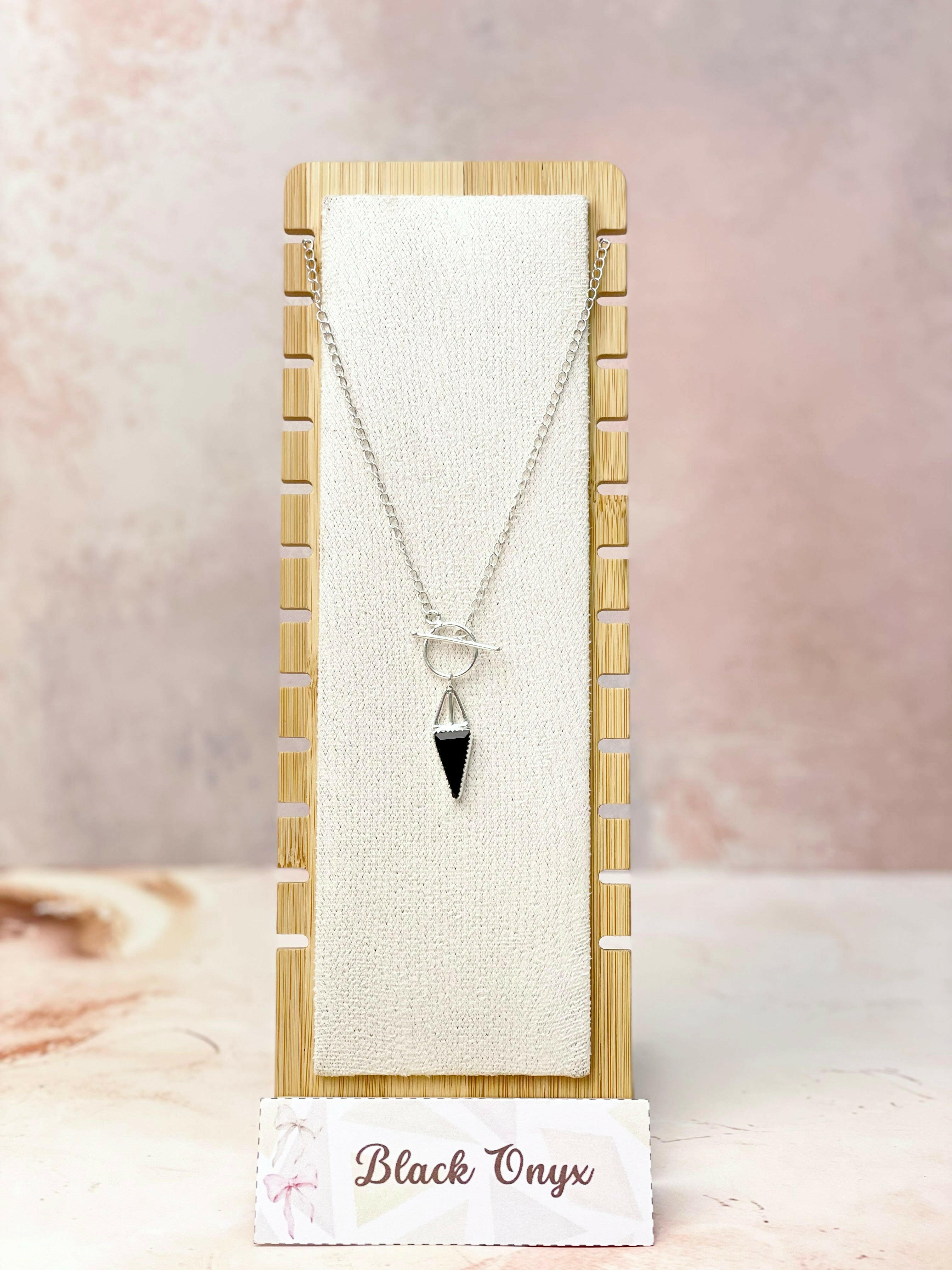 Triad Treasures Toggle Necklace-Necklaces-Krush Kandy, Women's Online Fashion Boutique Located in Phoenix, Arizona (Scottsdale Area)