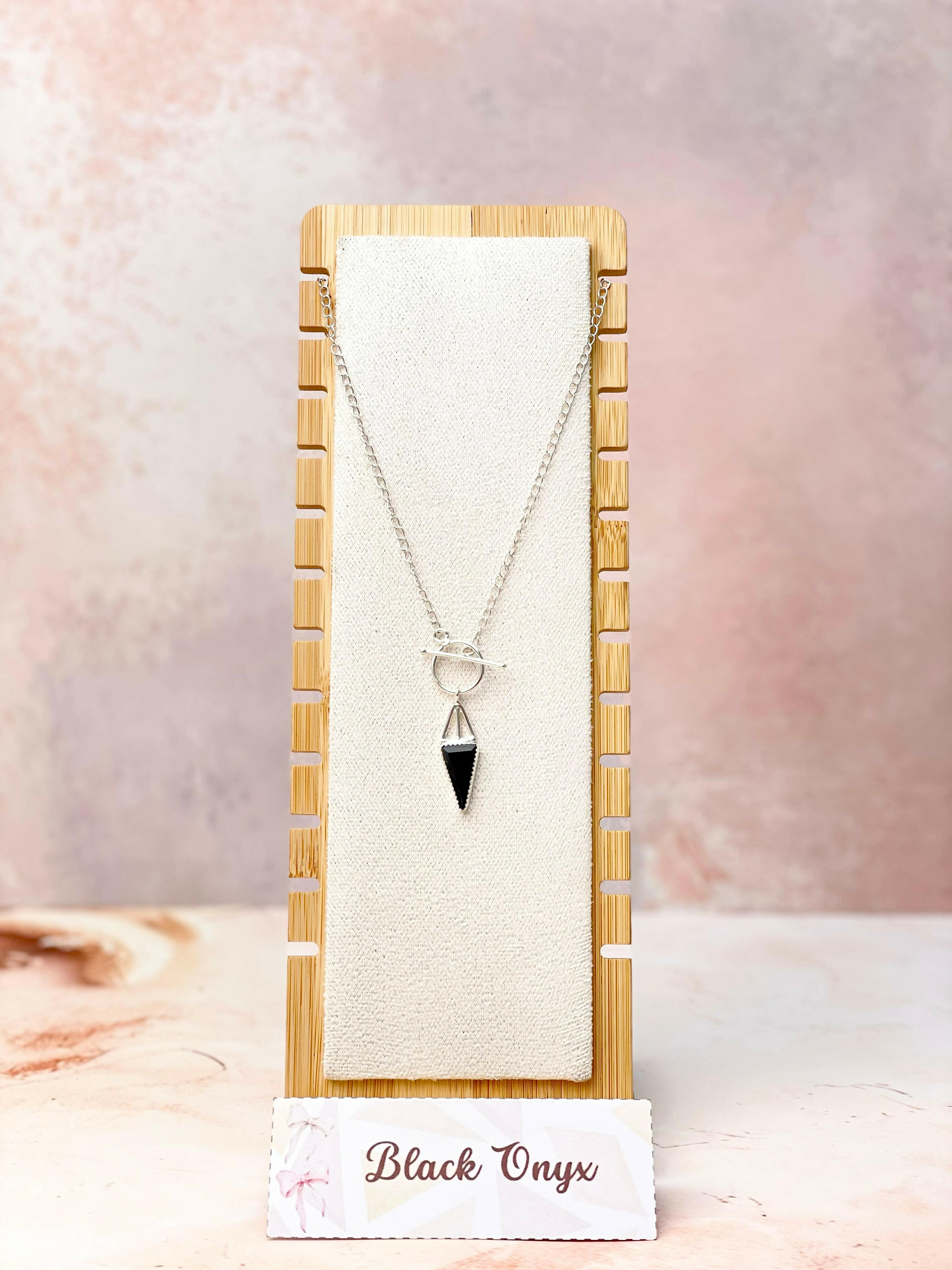 Triad Treasures Toggle Necklace-Necklaces-Krush Kandy, Women's Online Fashion Boutique Located in Phoenix, Arizona (Scottsdale Area)