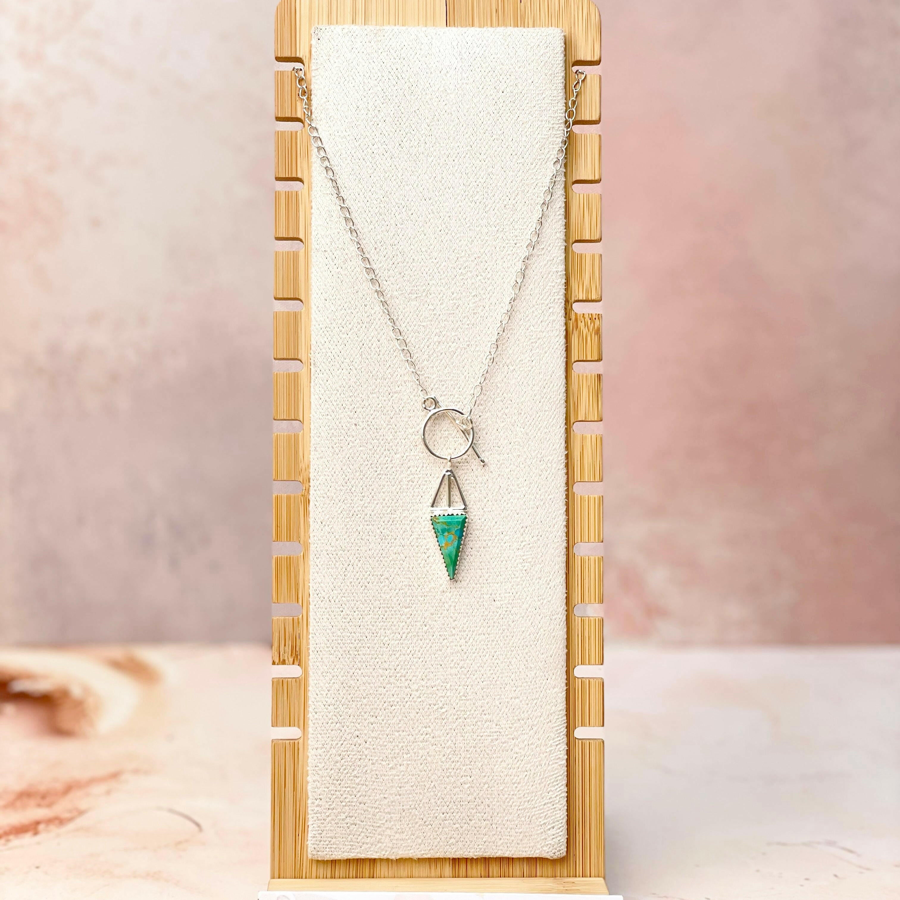 Triad Treasures Toggle Necklace-Necklaces-Krush Kandy, Women's Online Fashion Boutique Located in Phoenix, Arizona (Scottsdale Area)