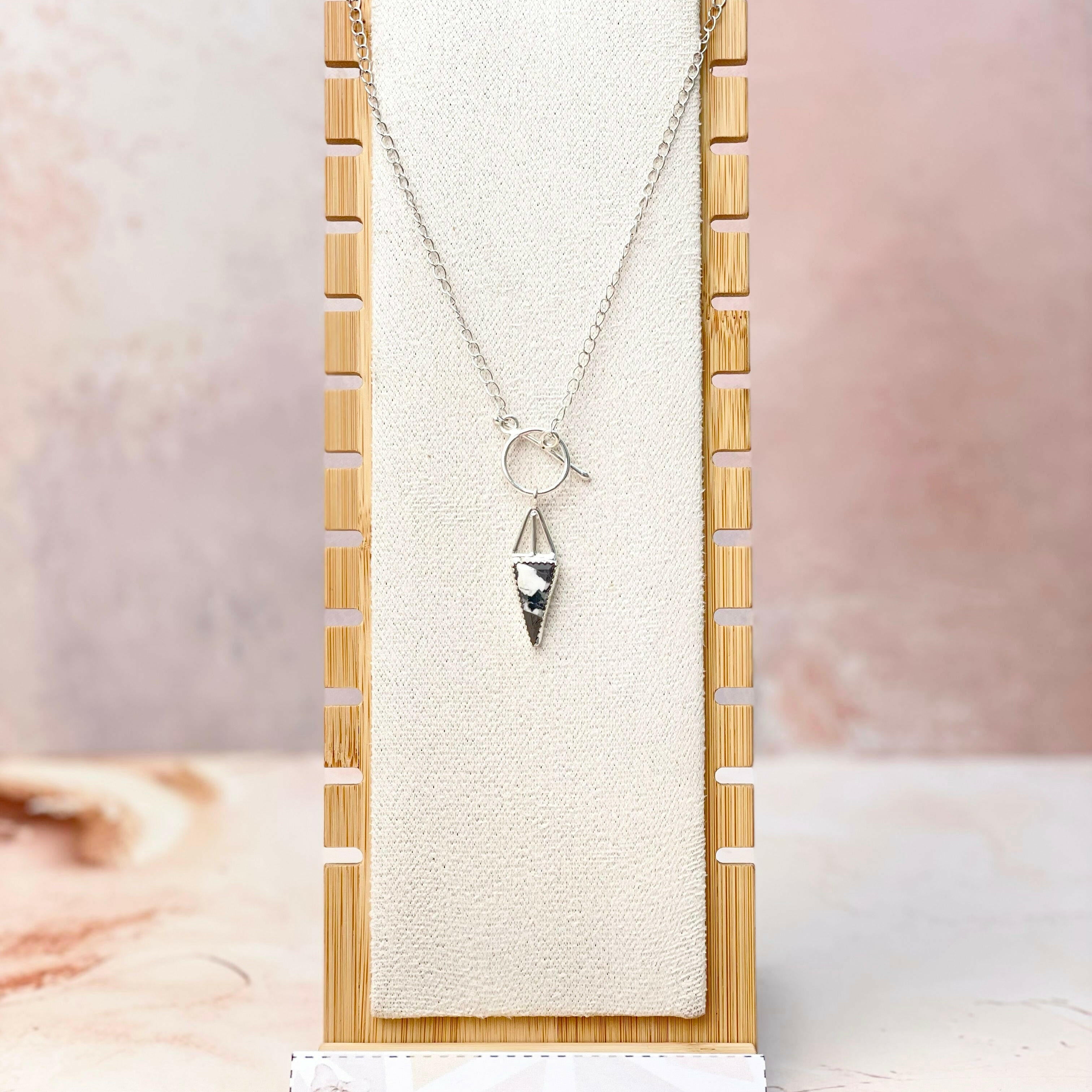 Triad Treasures Toggle Necklace-Necklaces-Krush Kandy, Women's Online Fashion Boutique Located in Phoenix, Arizona (Scottsdale Area)