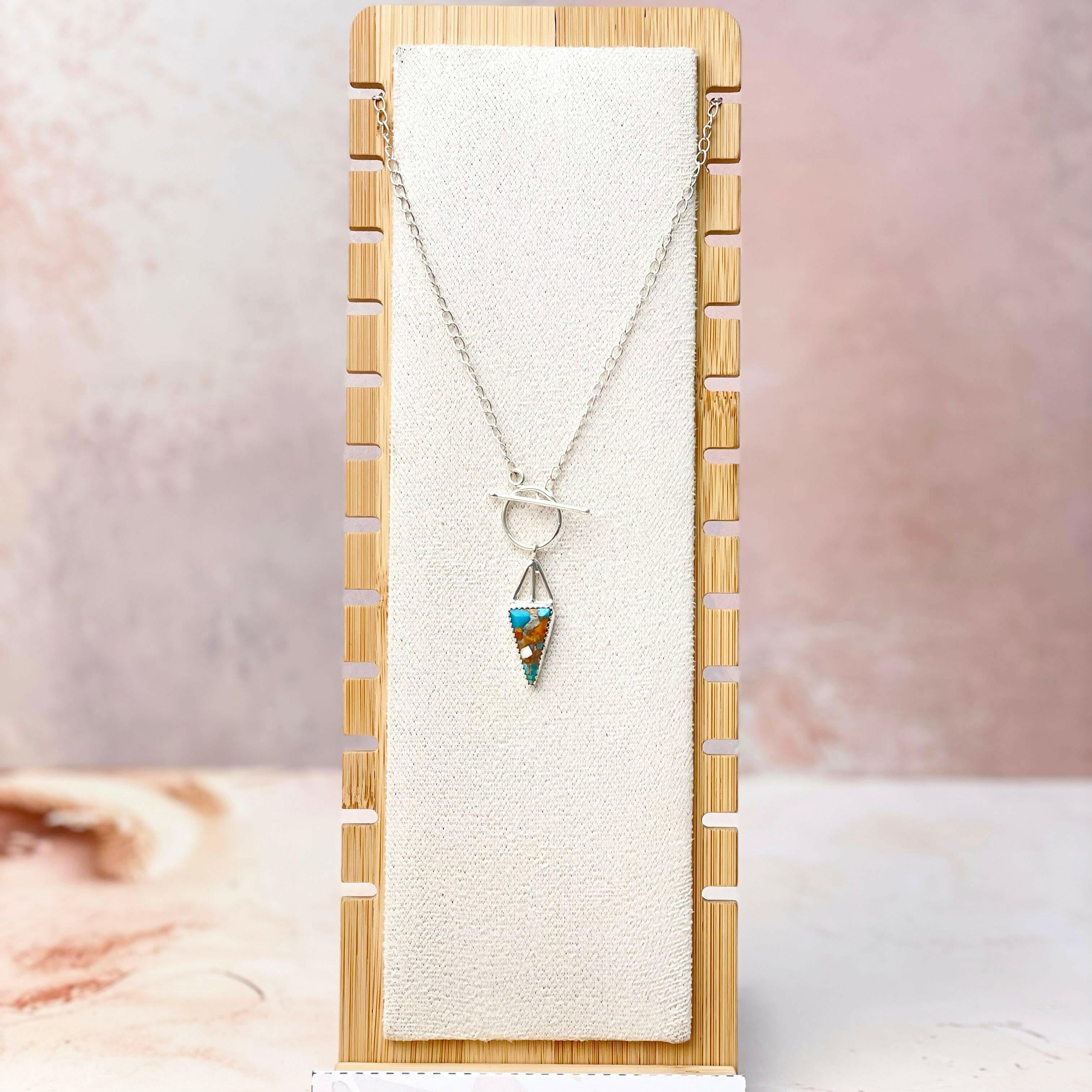 Triad Treasures Toggle Necklace-Necklaces-Krush Kandy, Women's Online Fashion Boutique Located in Phoenix, Arizona (Scottsdale Area)