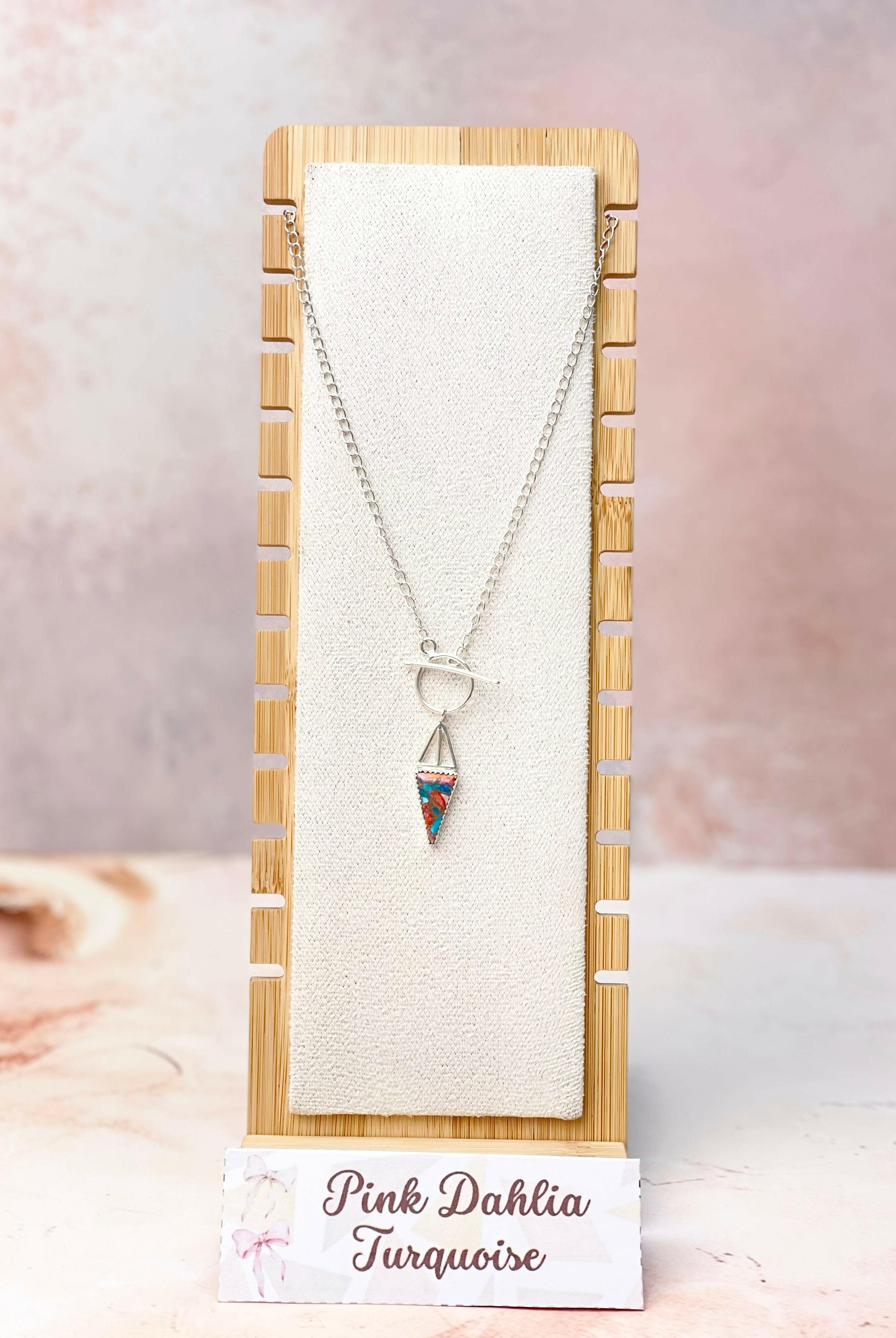 Triad Treasures Toggle Necklace-Necklaces-Krush Kandy, Women's Online Fashion Boutique Located in Phoenix, Arizona (Scottsdale Area)