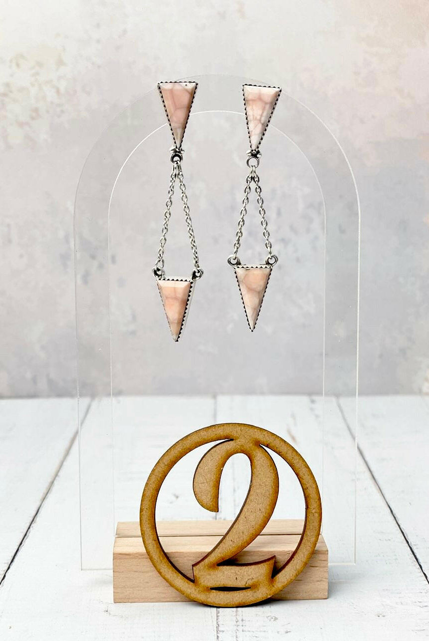 Lead The Way Stone Drop Earrings-Earrings-Krush Kandy, Women's Online Fashion Boutique Located in Phoenix, Arizona (Scottsdale Area)