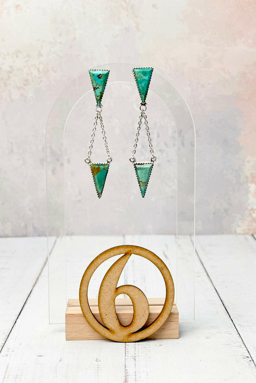 Lead The Way Stone Drop Earrings-Earrings-Krush Kandy, Women's Online Fashion Boutique Located in Phoenix, Arizona (Scottsdale Area)