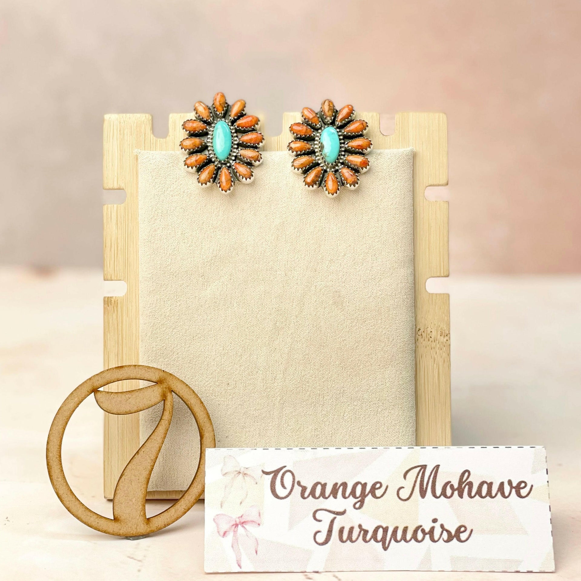 Kandy Blooming Stone Earrings-Earrings-Krush Kandy, Women's Online Fashion Boutique Located in Phoenix, Arizona (Scottsdale Area)