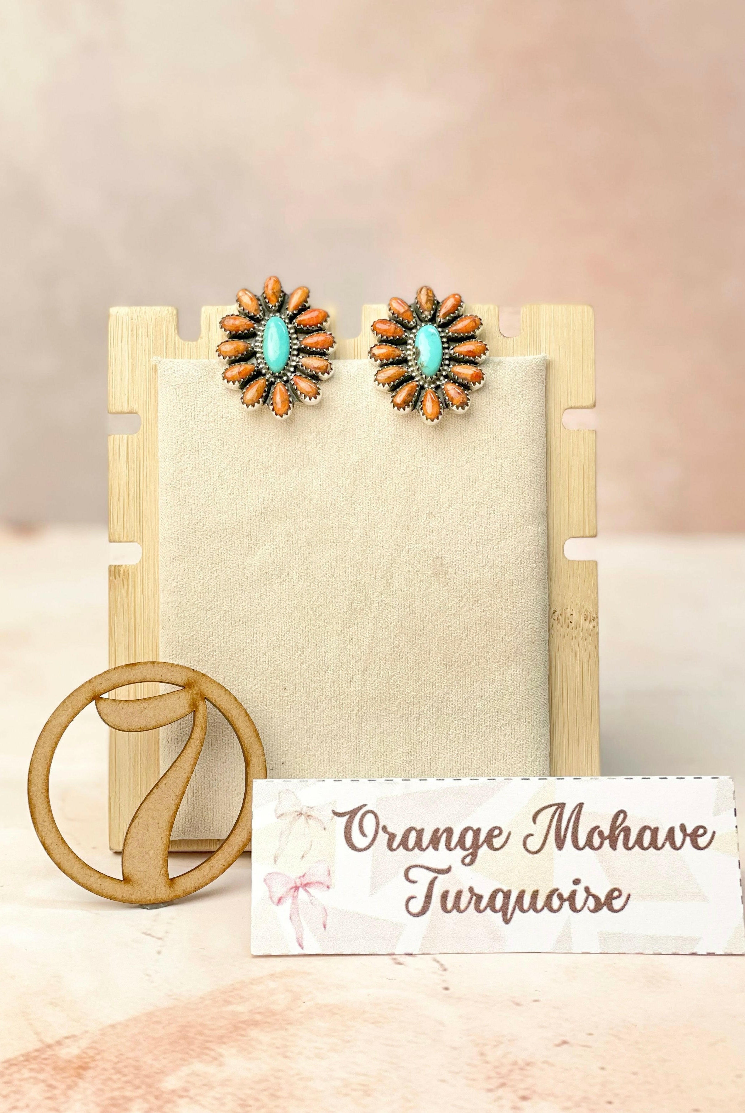 Kandy Blooming Stone Earrings-Earrings-Krush Kandy, Women's Online Fashion Boutique Located in Phoenix, Arizona (Scottsdale Area)