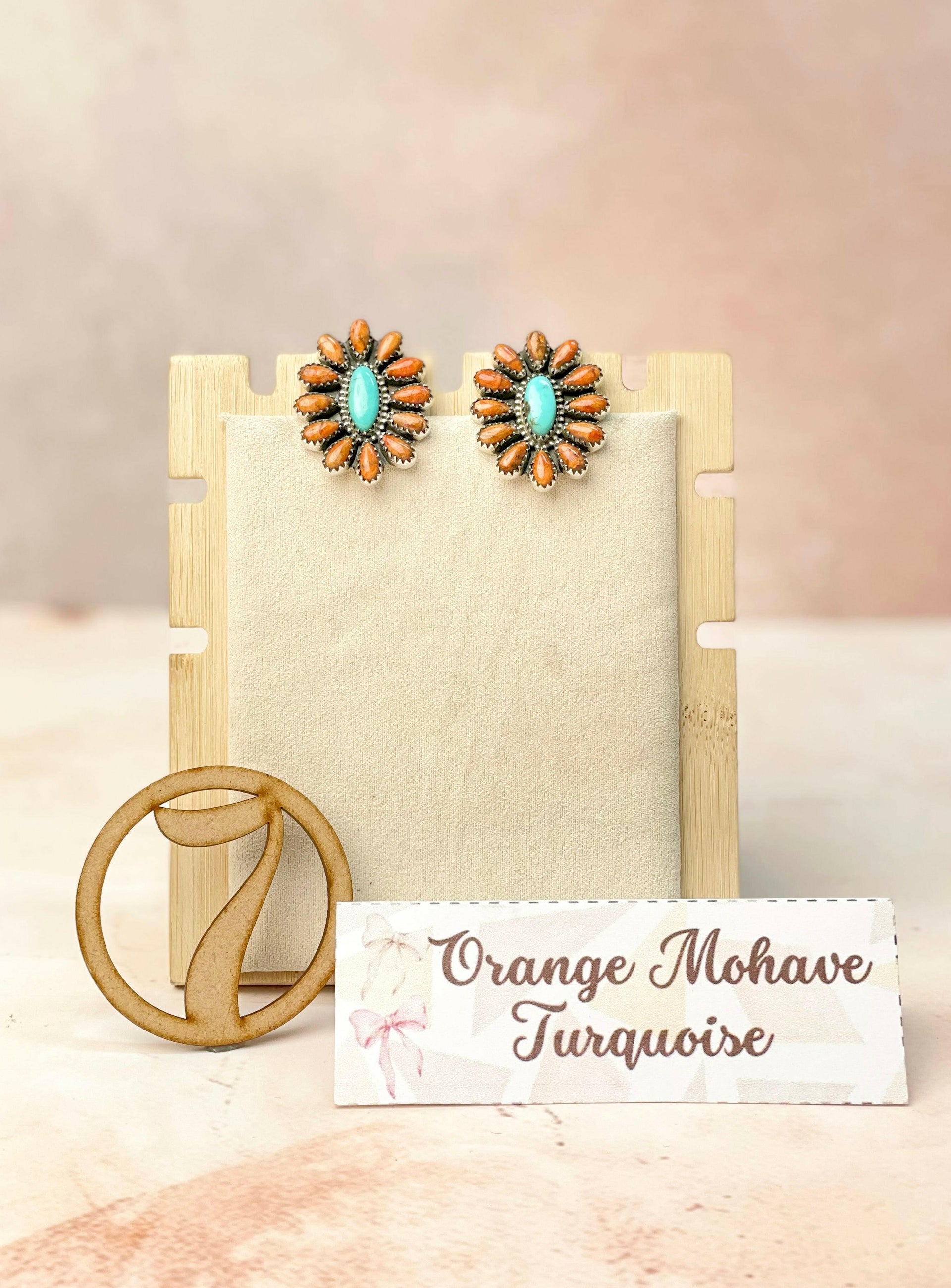 Kandy Blooming Stone Earrings-Earrings-Krush Kandy, Women's Online Fashion Boutique Located in Phoenix, Arizona (Scottsdale Area)