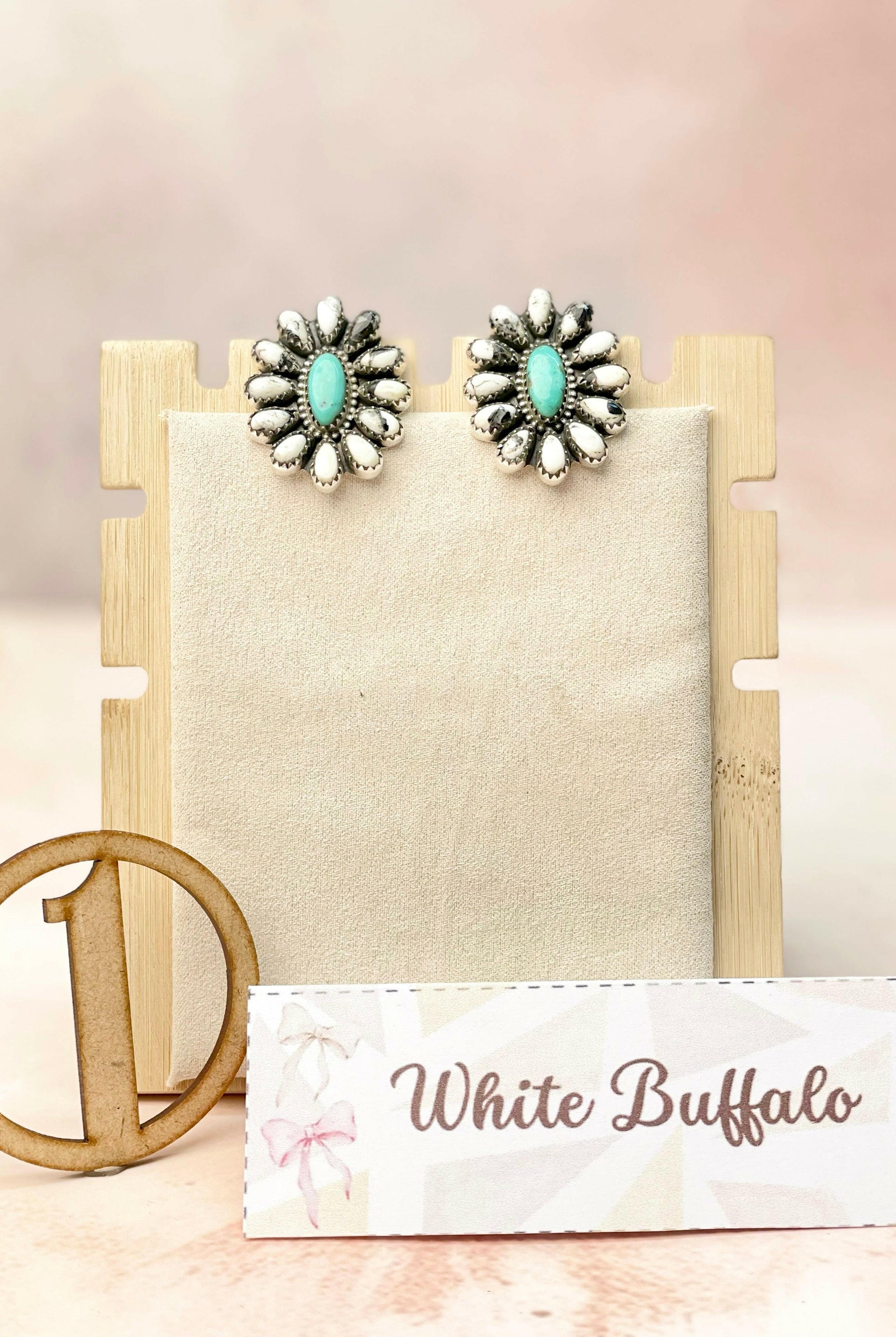 Kandy Blooming Stone Earrings-Earrings-Krush Kandy, Women's Online Fashion Boutique Located in Phoenix, Arizona (Scottsdale Area)