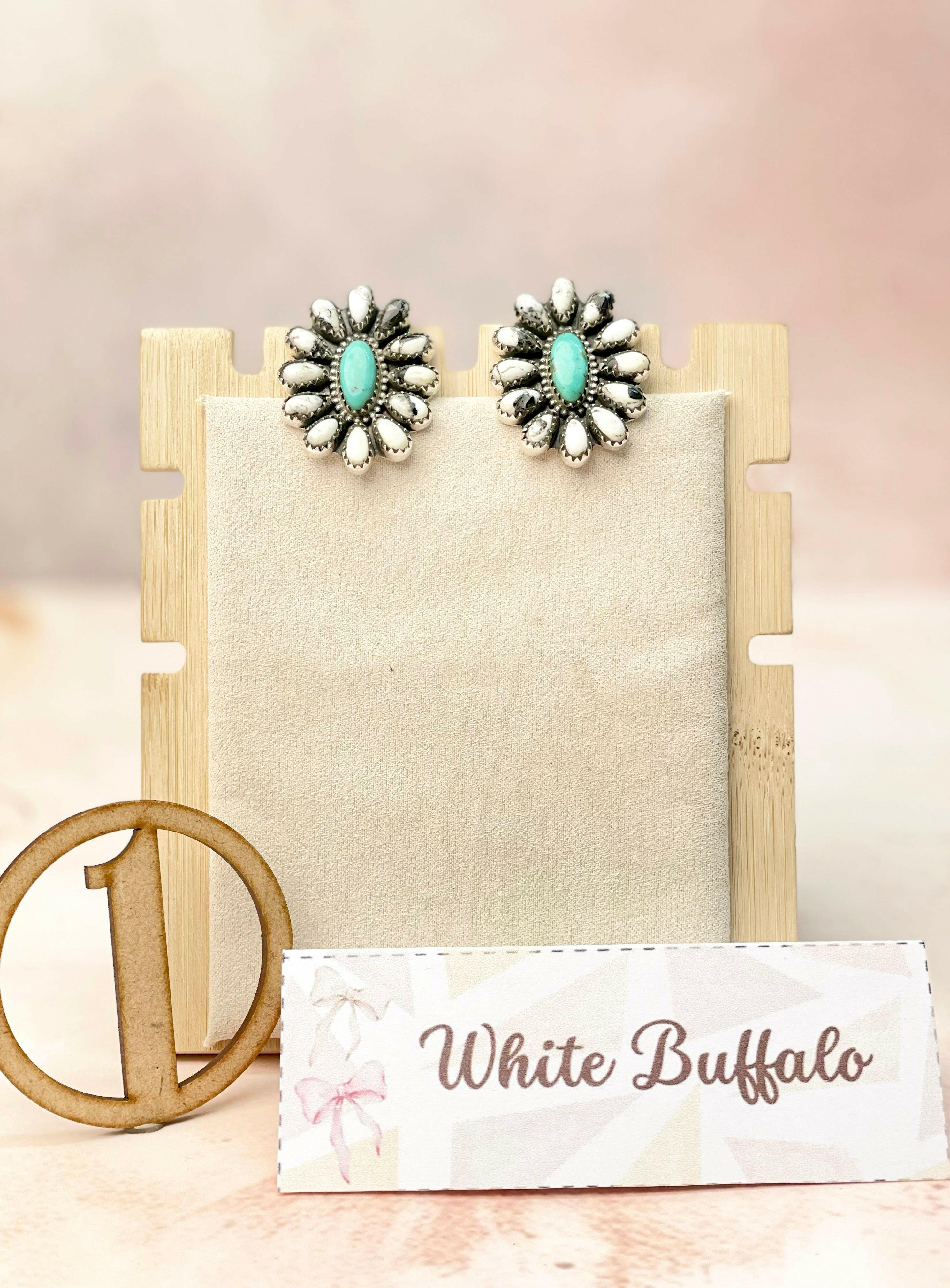 Kandy Blooming Stone Earrings-Earrings-Krush Kandy, Women's Online Fashion Boutique Located in Phoenix, Arizona (Scottsdale Area)