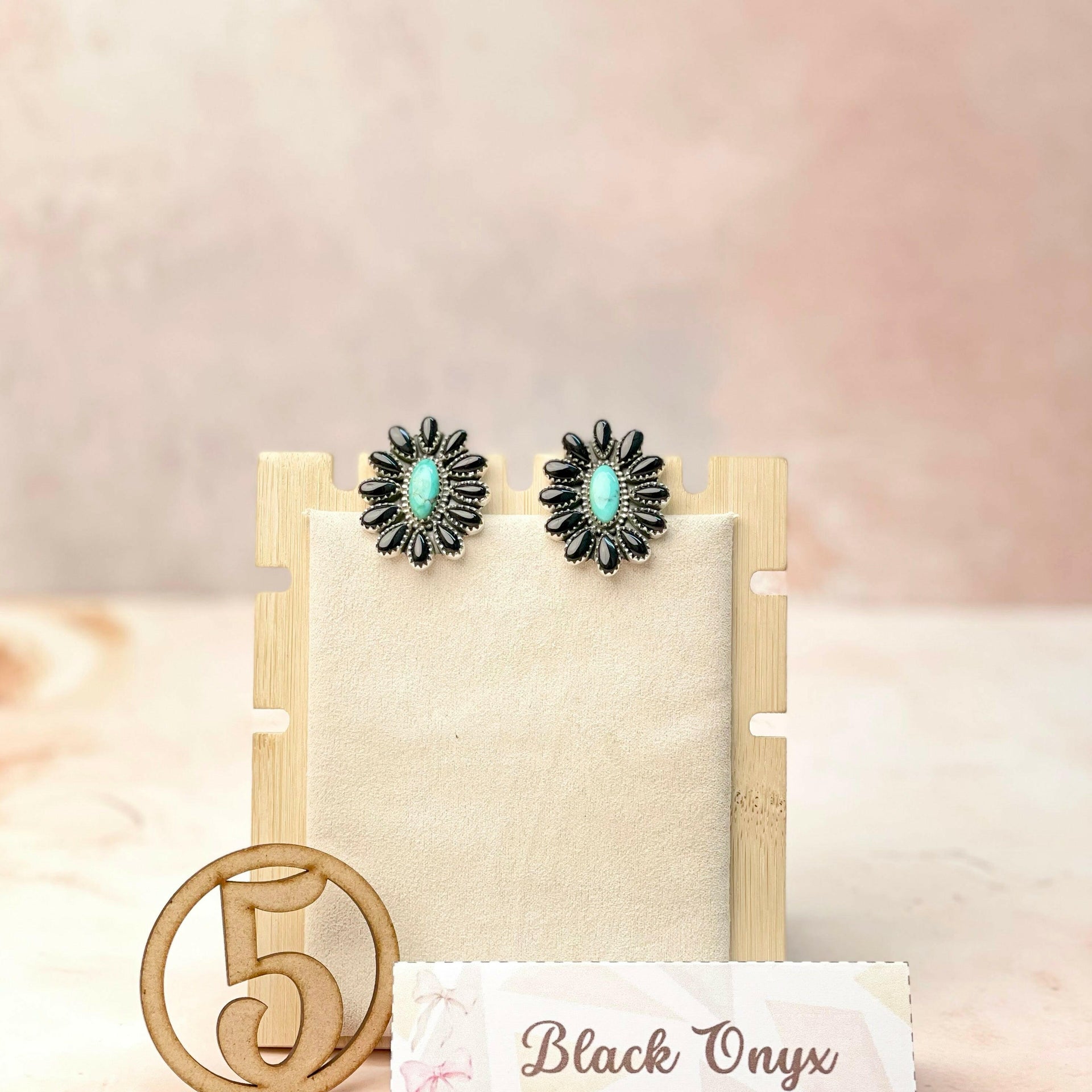 Kandy Blooming Stone Earrings-Earrings-Krush Kandy, Women's Online Fashion Boutique Located in Phoenix, Arizona (Scottsdale Area)