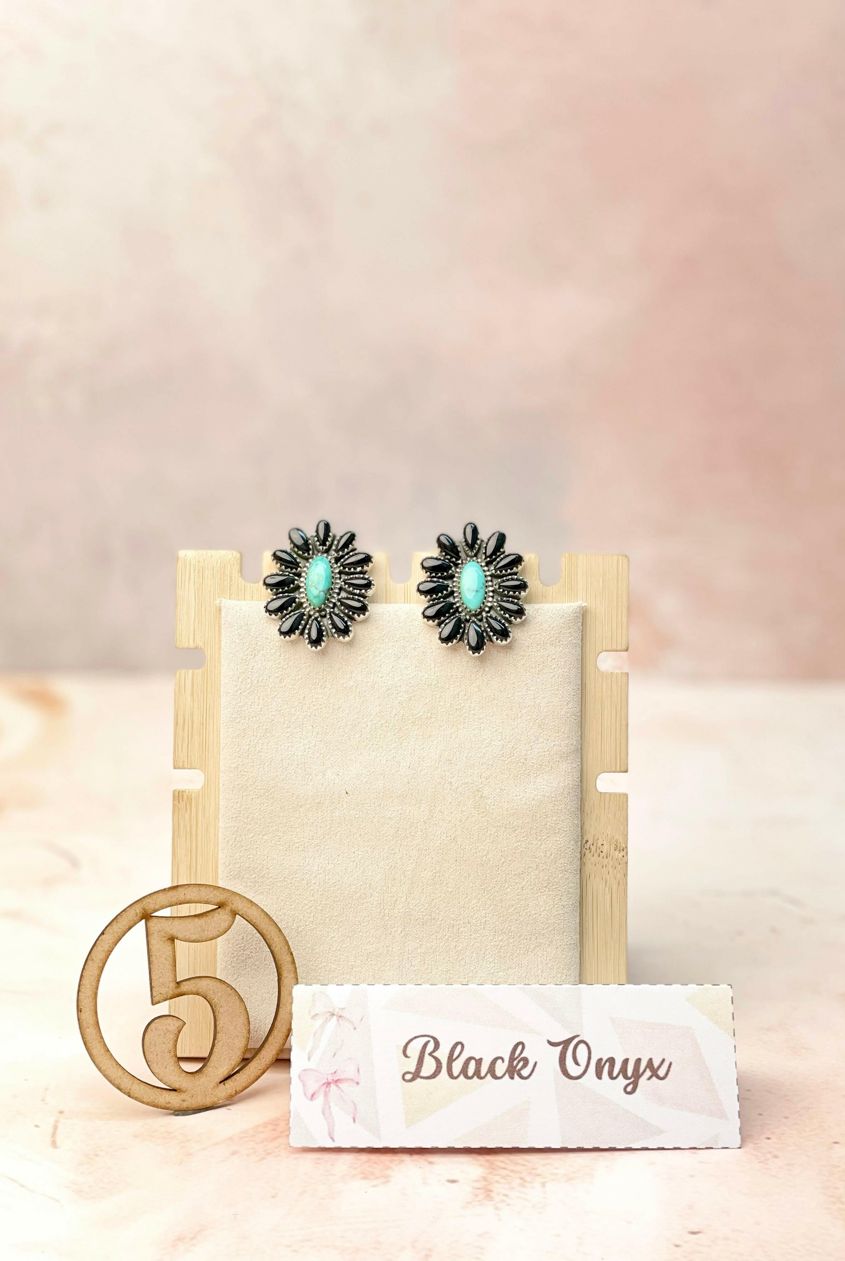 Kandy Blooming Stone Earrings-Earrings-Krush Kandy, Women's Online Fashion Boutique Located in Phoenix, Arizona (Scottsdale Area)
