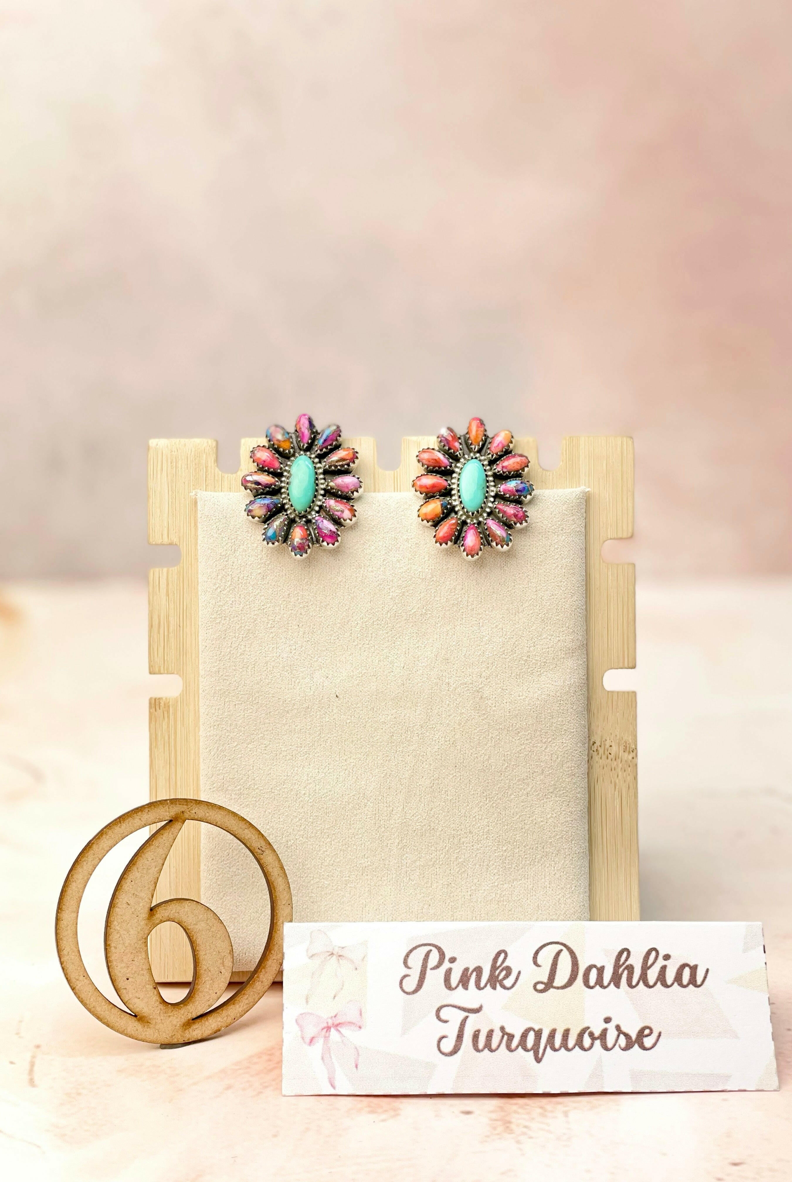 Kandy Blooming Stone Earrings-Earrings-Krush Kandy, Women's Online Fashion Boutique Located in Phoenix, Arizona (Scottsdale Area)