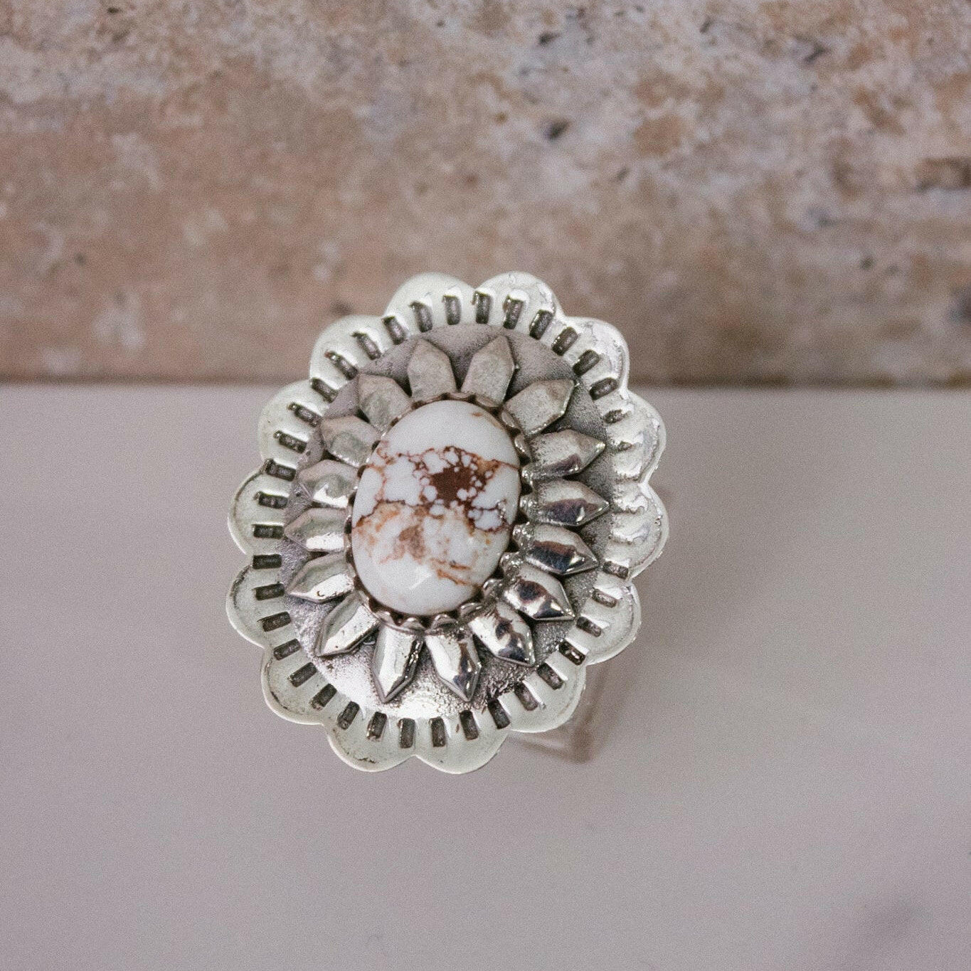 Sundance Flower Gemstone Ring-Krush Kandy, Women's Online Fashion Boutique Located in Phoenix, Arizona (Scottsdale Area)