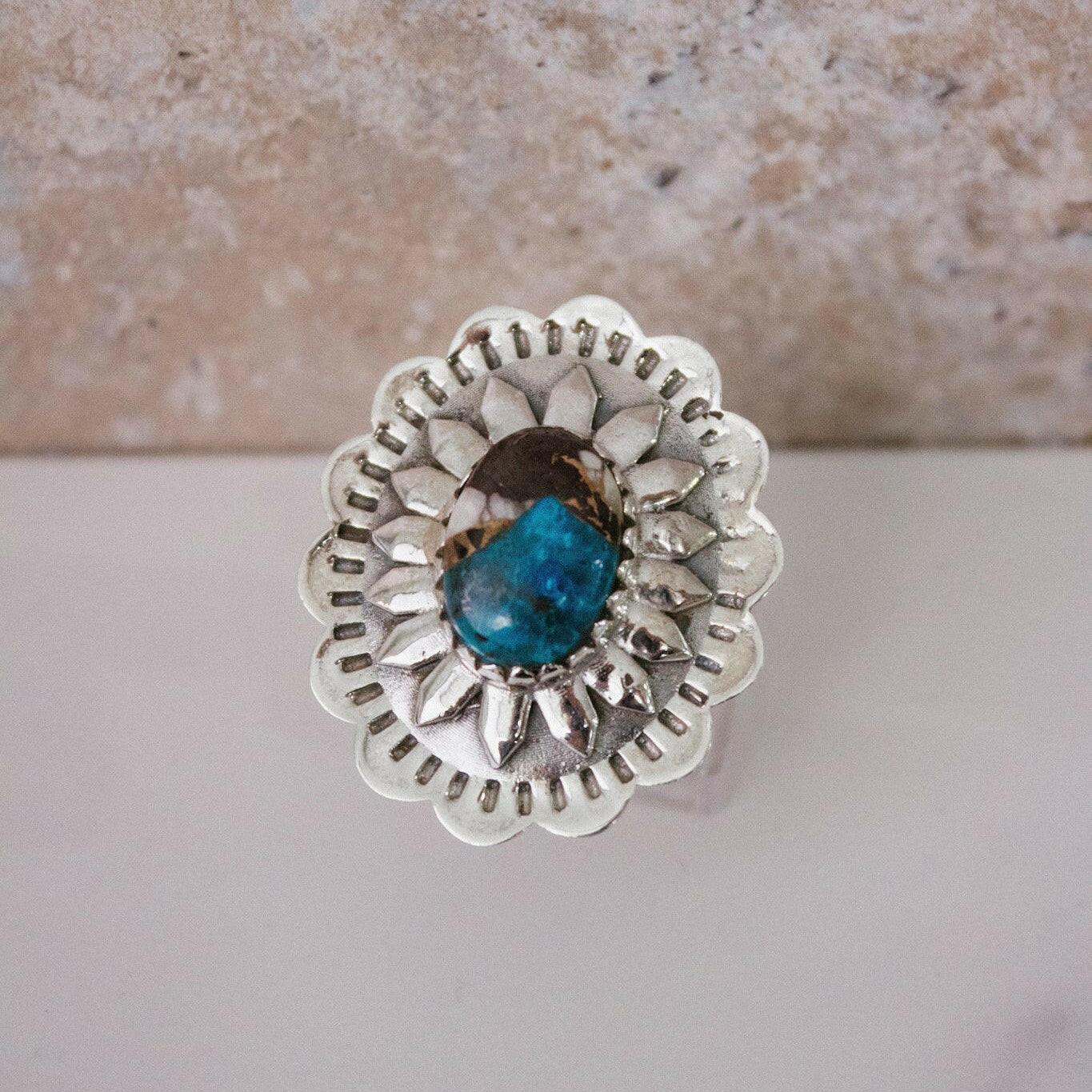 Sundance Flower Gemstone Ring-Krush Kandy, Women's Online Fashion Boutique Located in Phoenix, Arizona (Scottsdale Area)