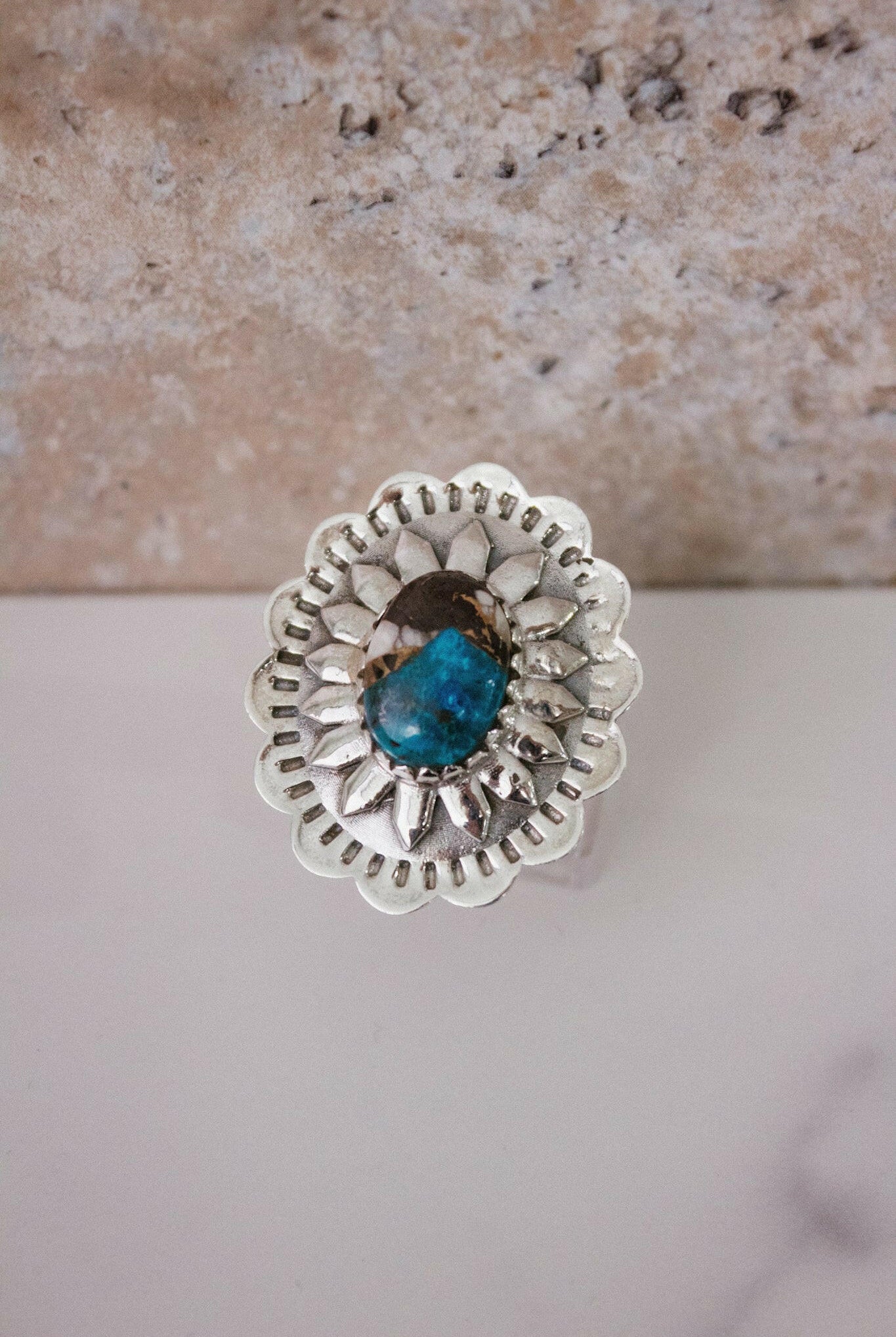 Sundance Flower Gemstone Ring-Krush Kandy, Women's Online Fashion Boutique Located in Phoenix, Arizona (Scottsdale Area)
