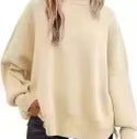 Luxe Viscose Cozy Comfort Side Slit Sweater-Sweaters-Krush Kandy, Women's Online Fashion Boutique Located in Phoenix, Arizona (Scottsdale Area)