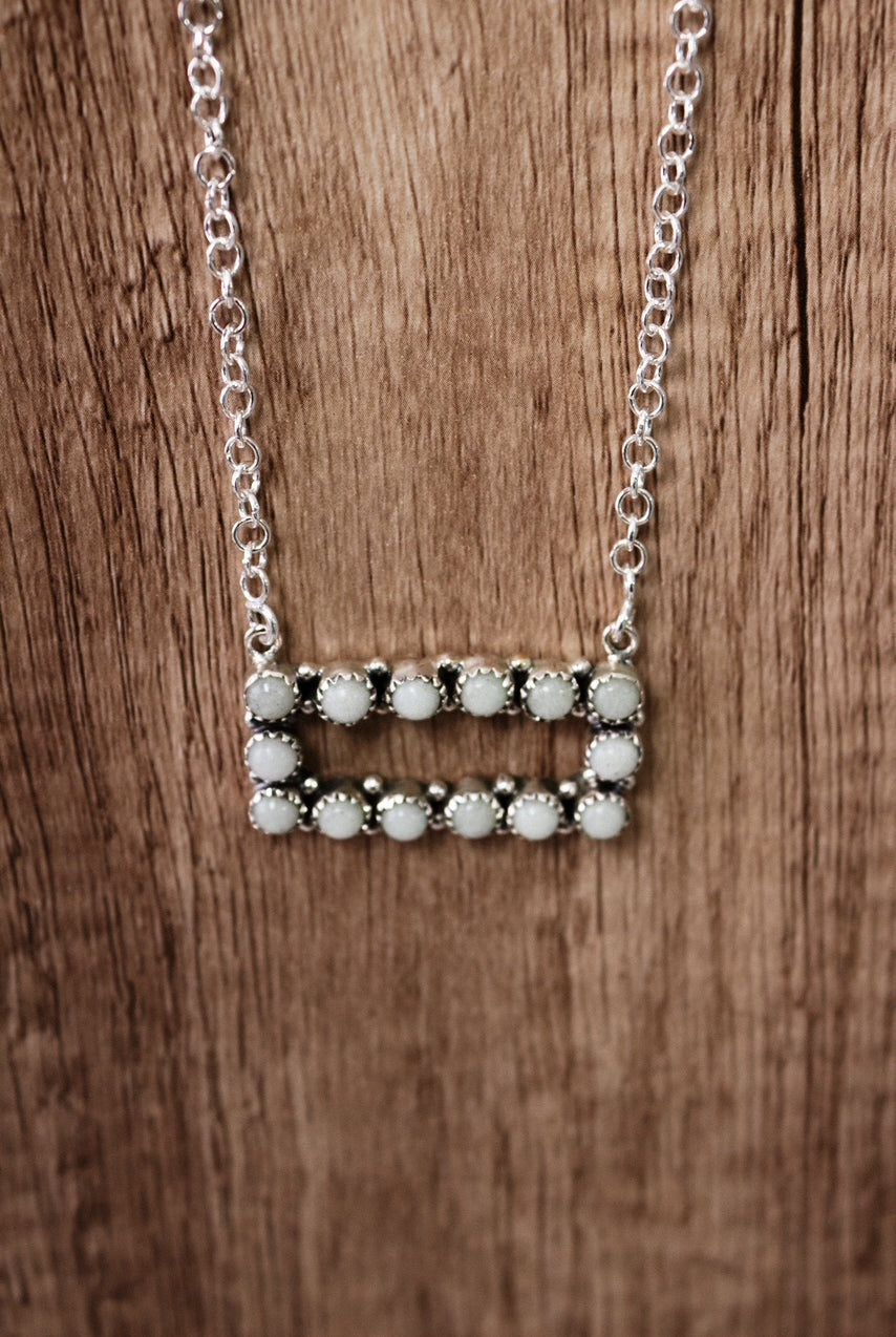 Glow In The Dark Bar Necklace-Chain Necklaces-Krush Kandy, Women's Online Fashion Boutique Located in Phoenix, Arizona (Scottsdale Area)