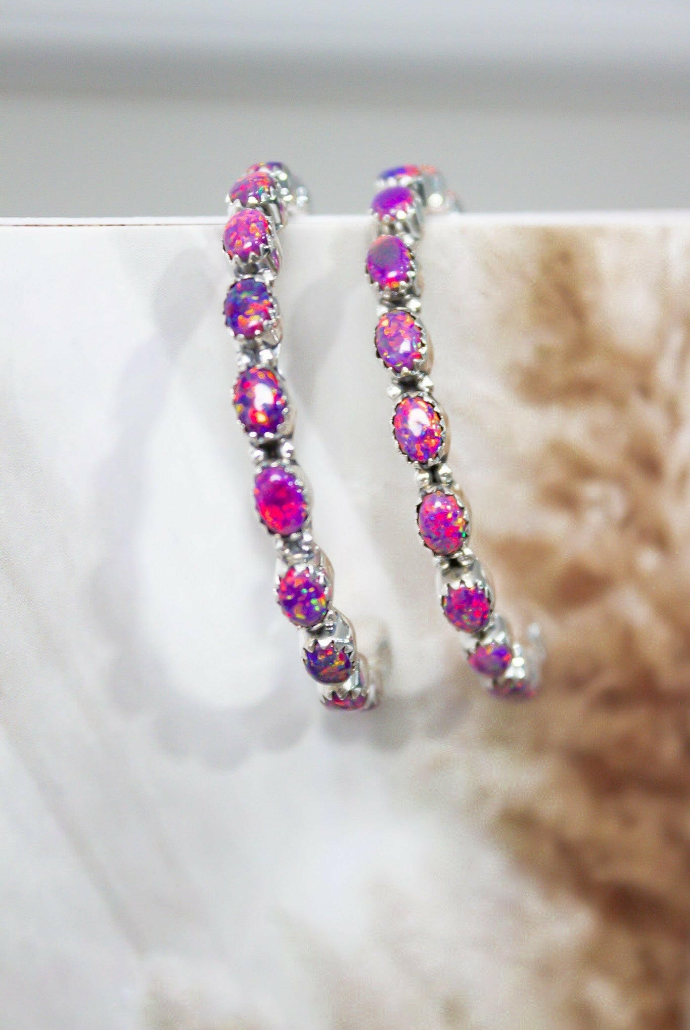 Tiffany Sterling Silver Hoop Earrings | PREORDER NOW OPEN-Hoop Earrings-Krush Kandy, Women's Online Fashion Boutique Located in Phoenix, Arizona (Scottsdale Area)