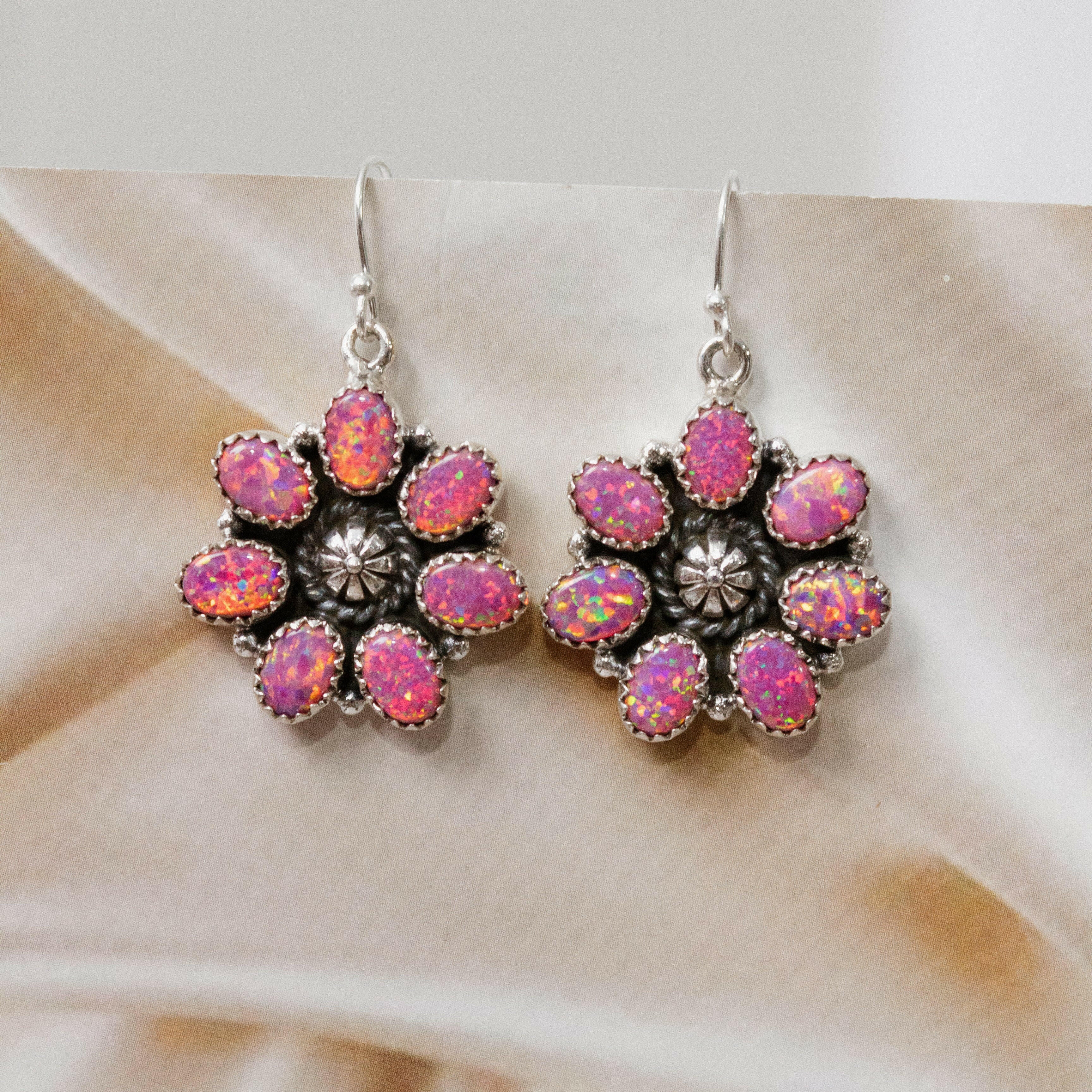 Concho & Stone Earrings-Stud Earrings-Krush Kandy, Women's Online Fashion Boutique Located in Phoenix, Arizona (Scottsdale Area)