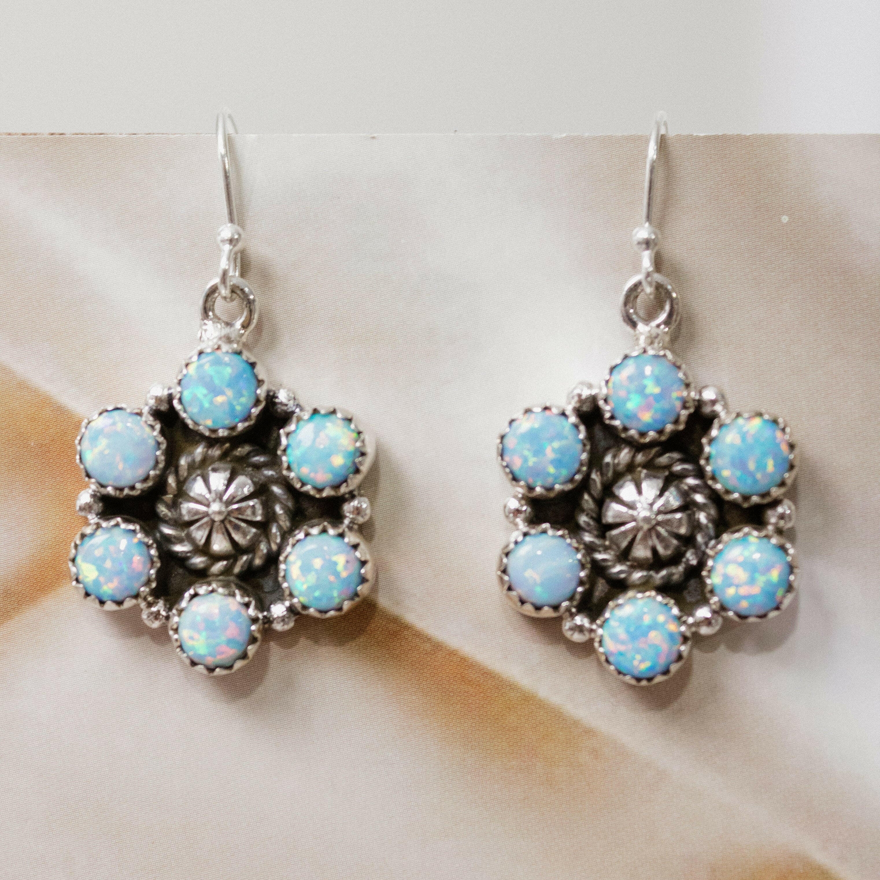 Concho & Stone Earrings-Stud Earrings-Krush Kandy, Women's Online Fashion Boutique Located in Phoenix, Arizona (Scottsdale Area)
