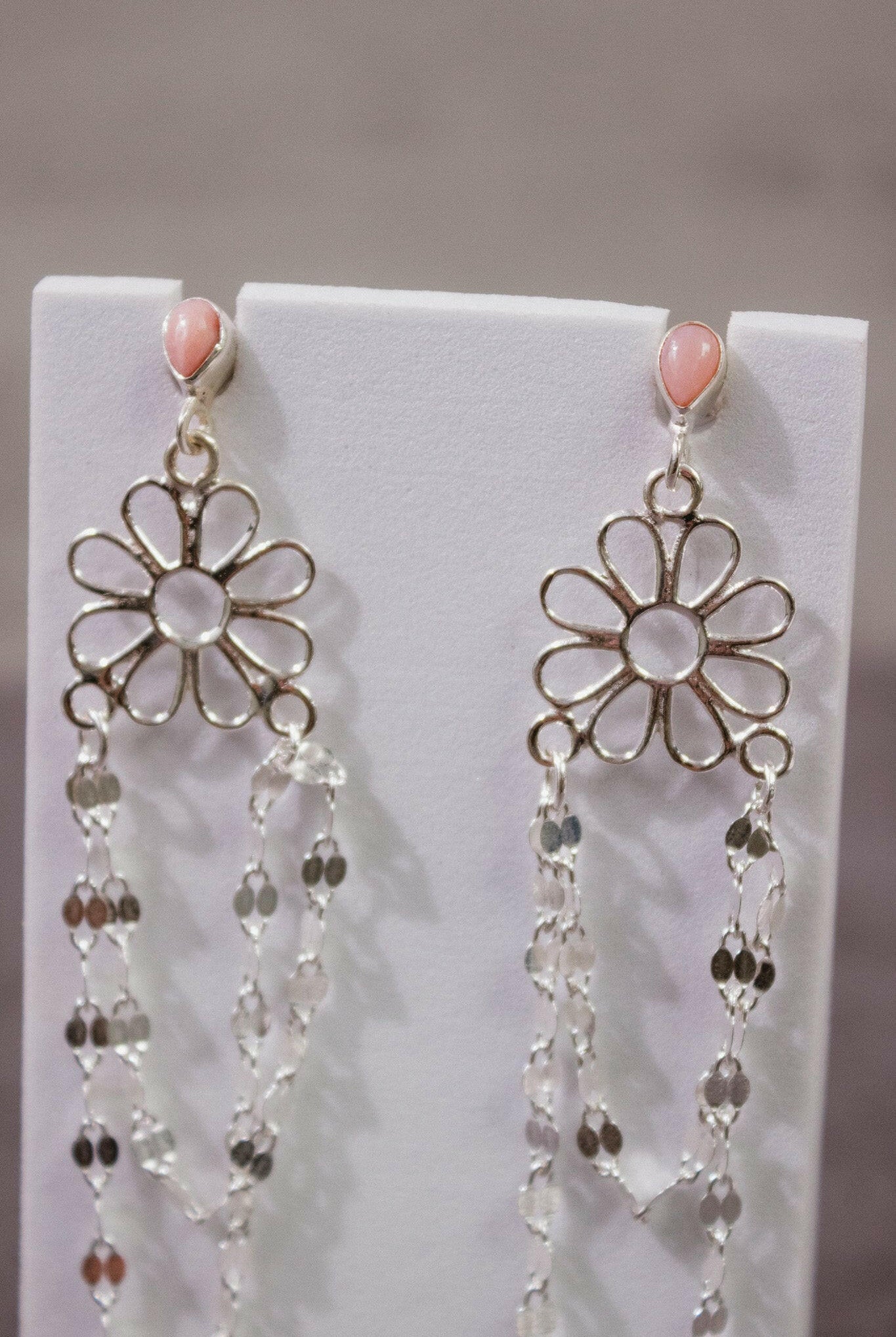 Stone Delight Chain Earrings-Stud Earrings-Krush Kandy, Women's Online Fashion Boutique Located in Phoenix, Arizona (Scottsdale Area)