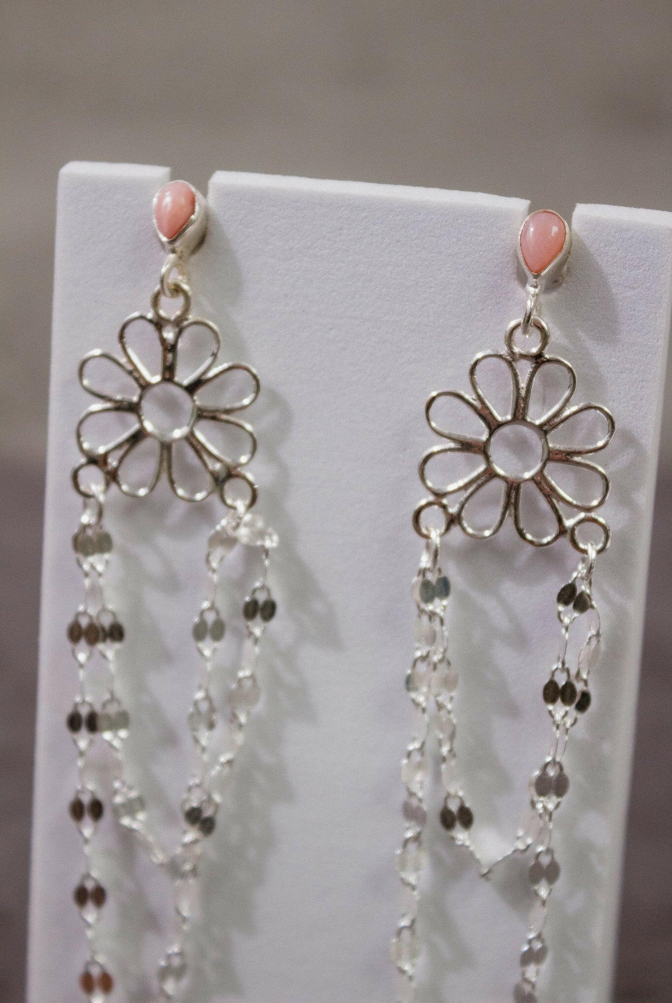 Stone Delight Chain Earrings-Stud Earrings-Krush Kandy, Women's Online Fashion Boutique Located in Phoenix, Arizona (Scottsdale Area)