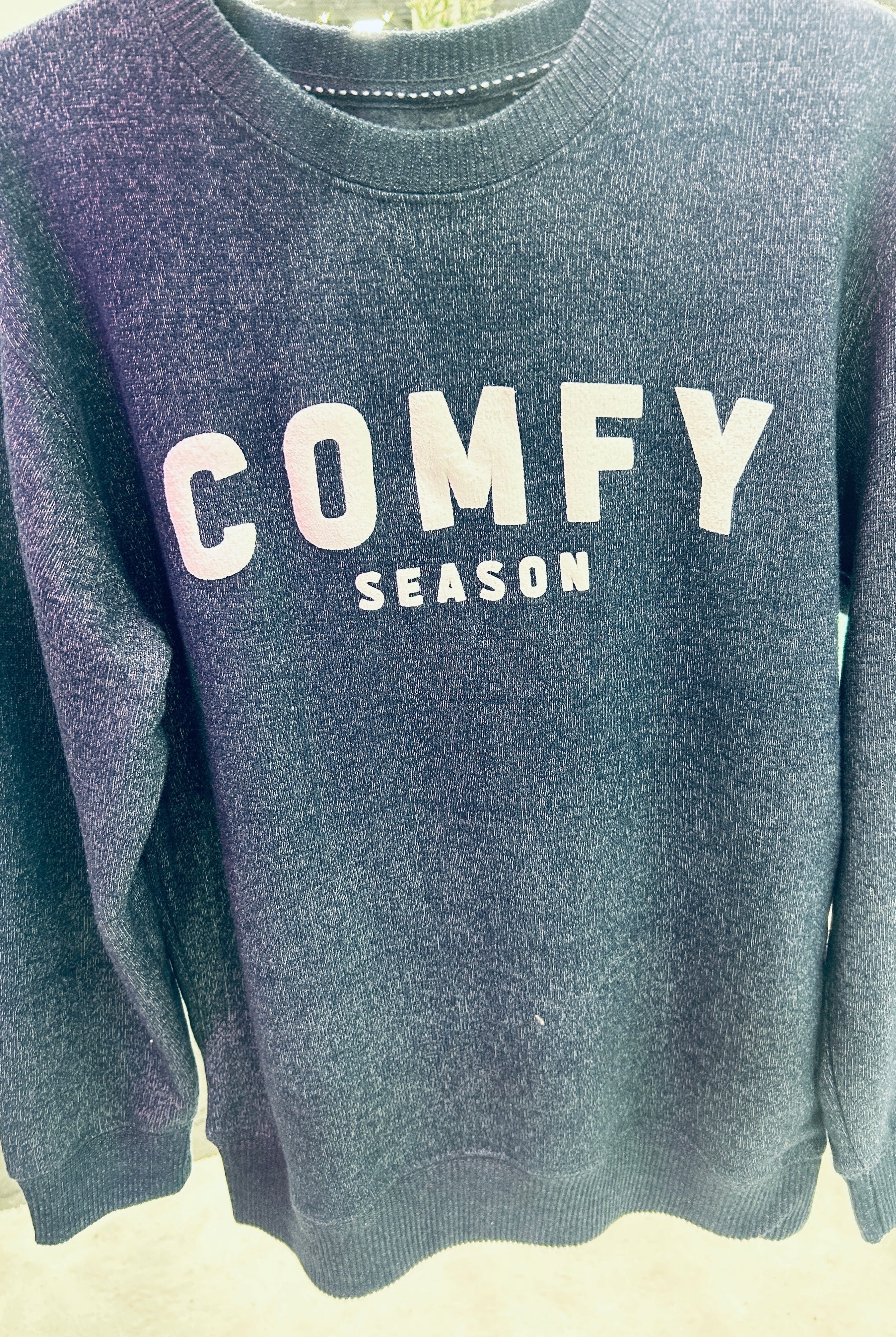 Comfy Season Knit Sweatshirt-Krush Kandy, Women's Online Fashion Boutique Located in Phoenix, Arizona (Scottsdale Area)