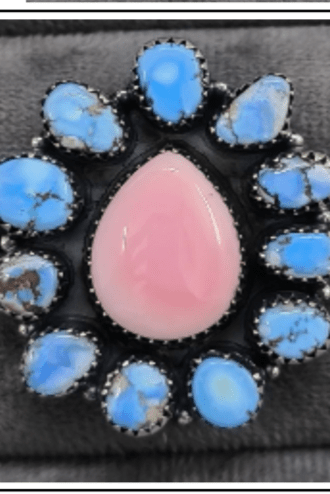 Golden Dreams Stone Cluster Ring-Rings-Krush Kandy, Women's Online Fashion Boutique Located in Phoenix, Arizona (Scottsdale Area)